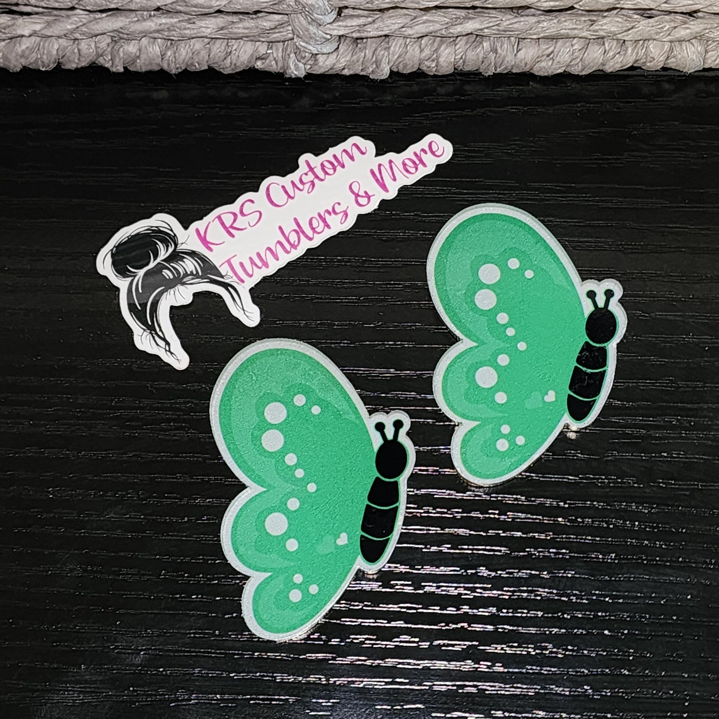 RTS Badge Reels - Butterfly Baby