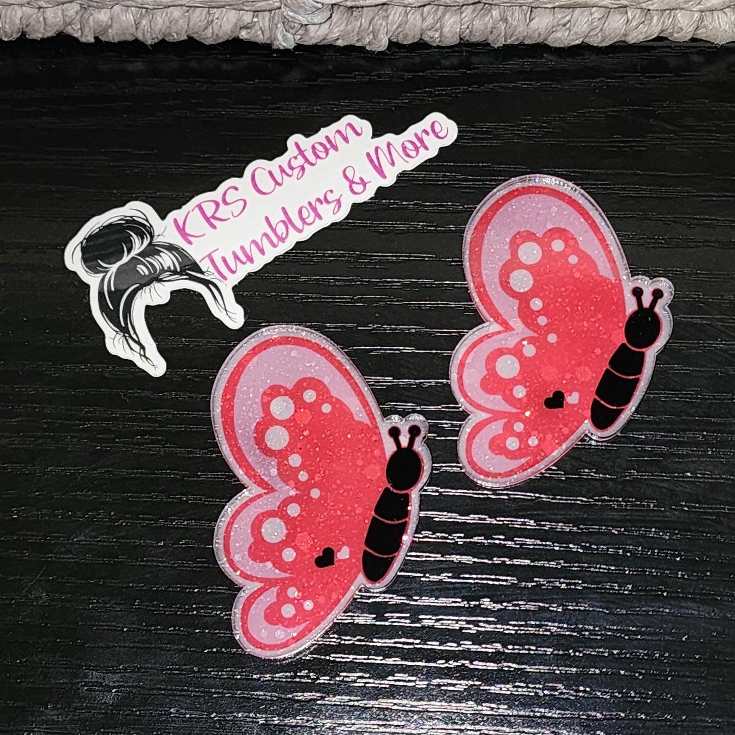 RTS Badge Reels - Butterfly Baby