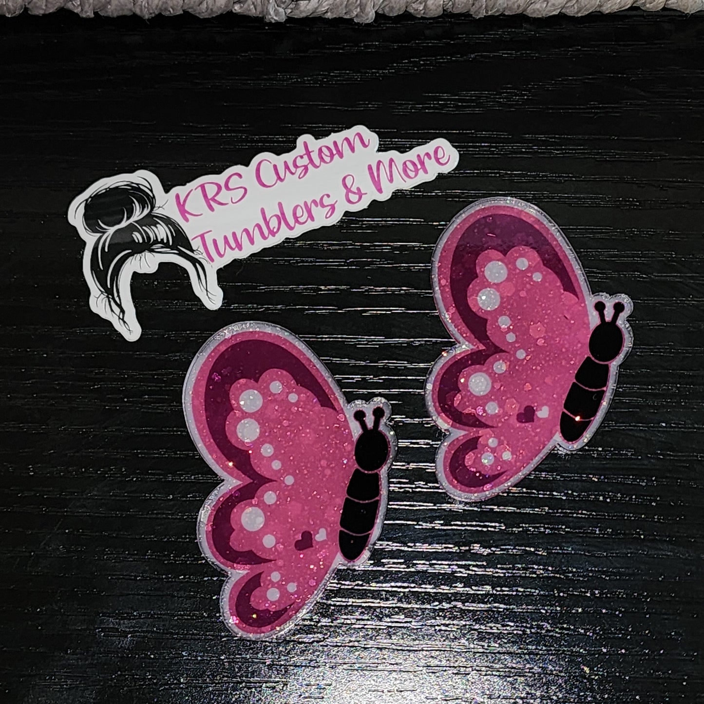 RTS Badge Reels - Butterfly Baby