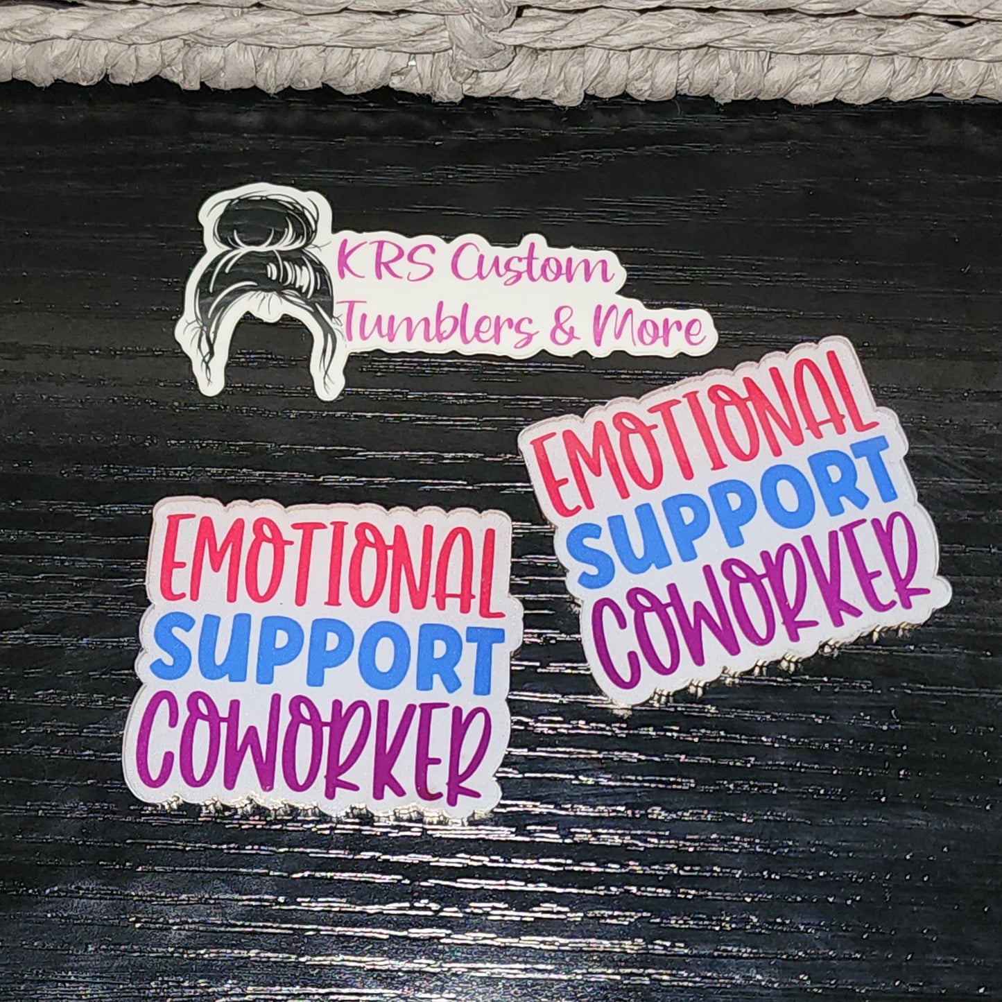 RTS Badge Reels - Emotional Support Coworker