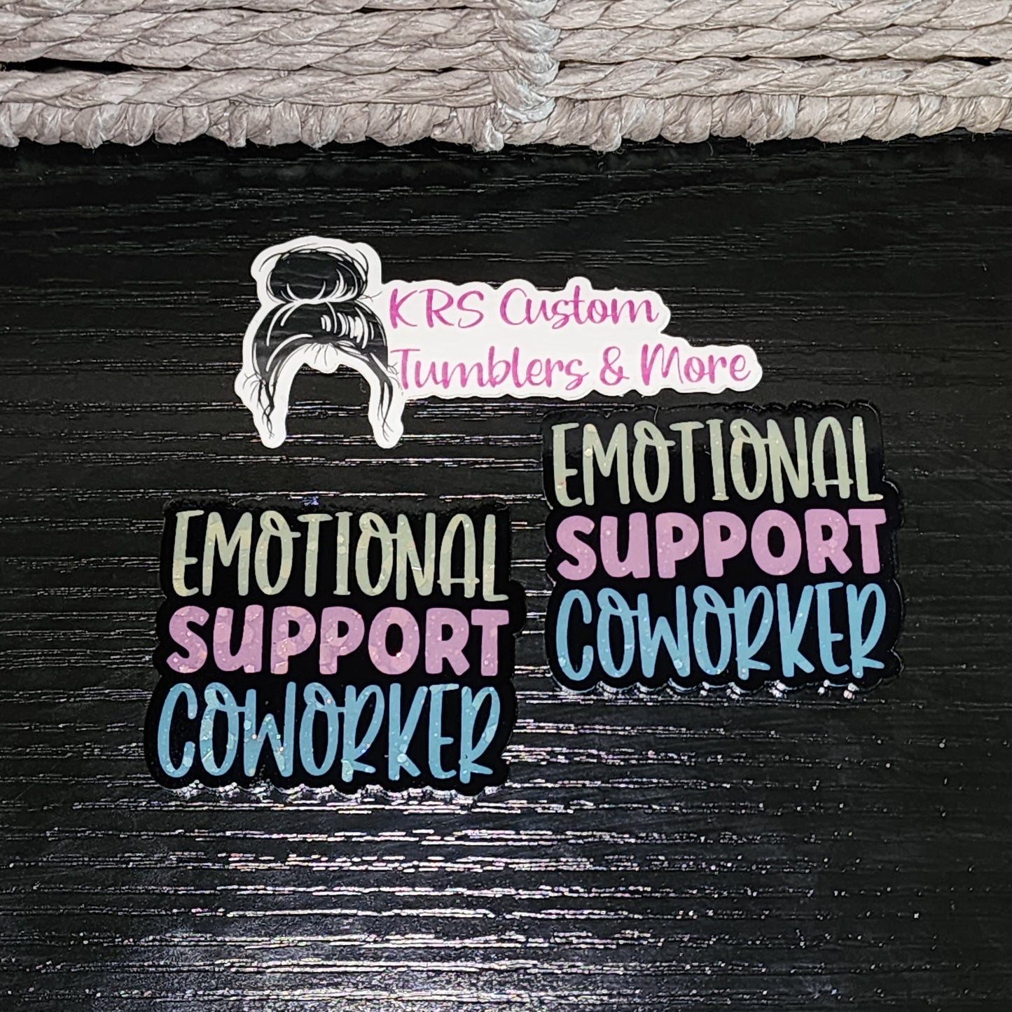 RTS Badge Reels - Emotional Support Coworker