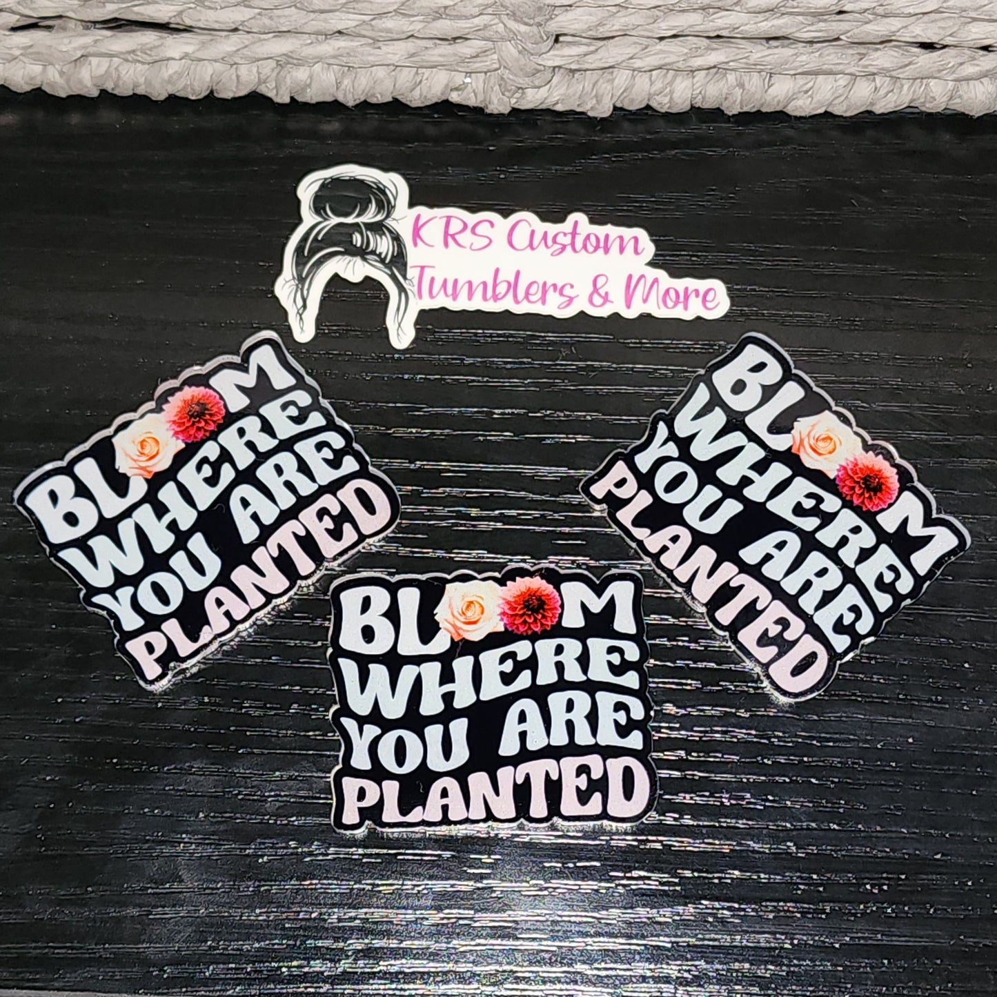 RTS Badge Reels - Bloom Where Planted