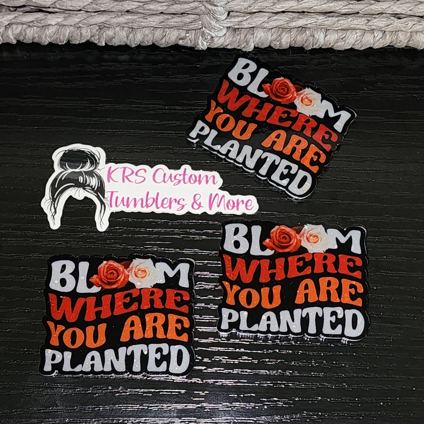 RTS Badge Reels - Bloom Where Planted