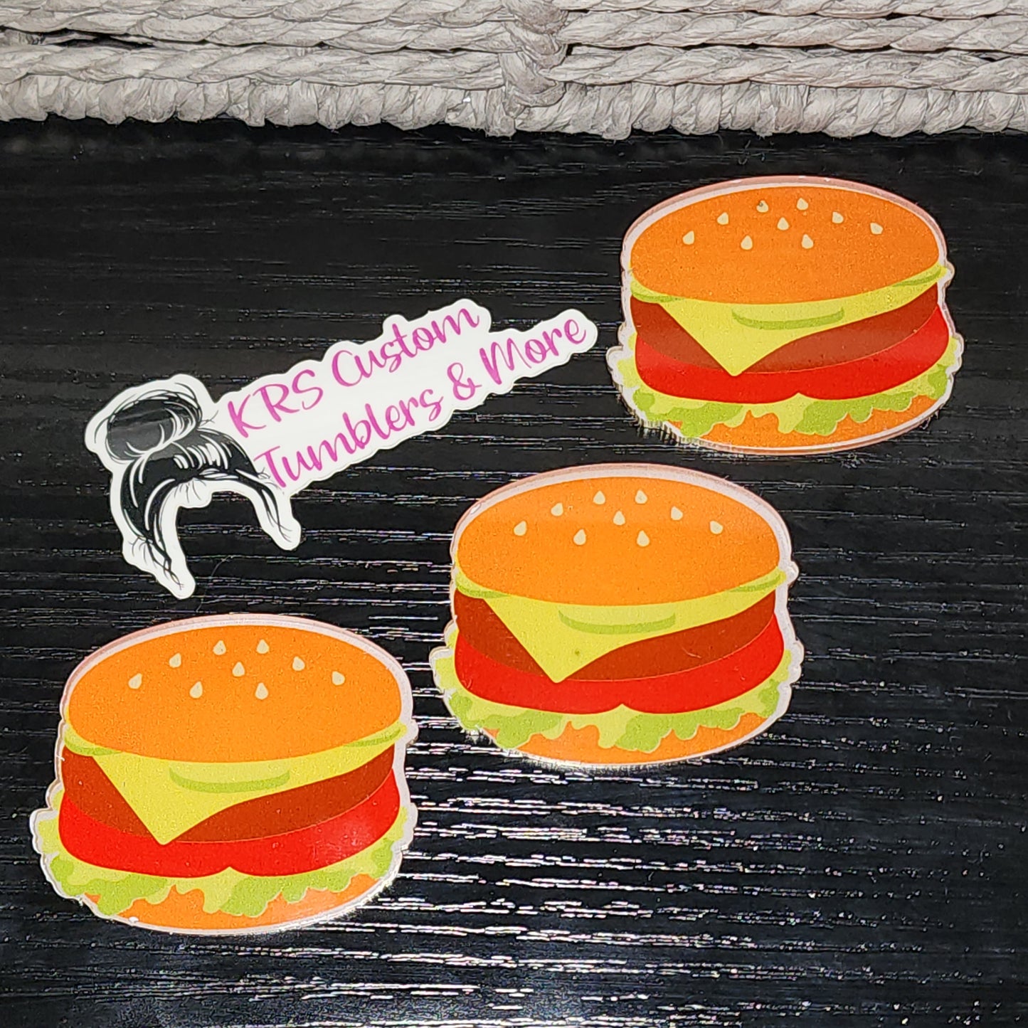 RTS Badge Reels - Cheeseburger