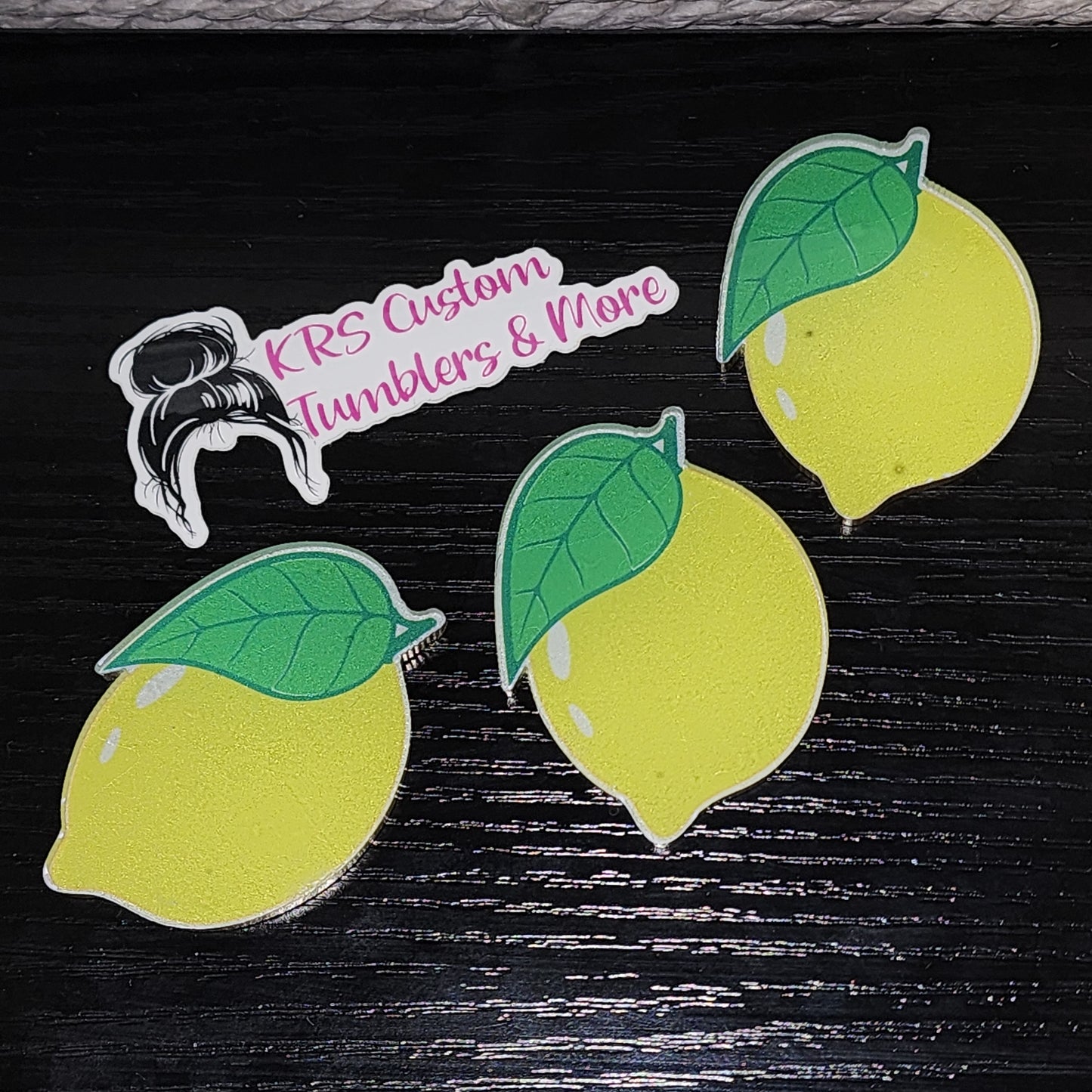 RTS Badge Reels - Lemon