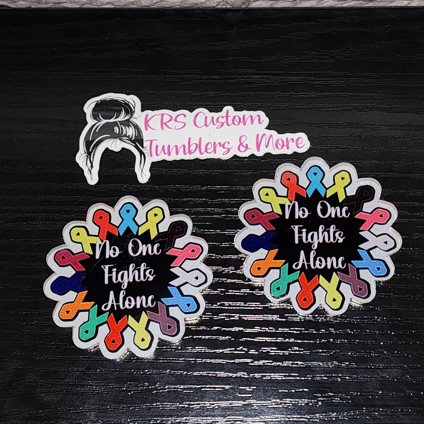 RTS Badge Reels - No One Fights Alone