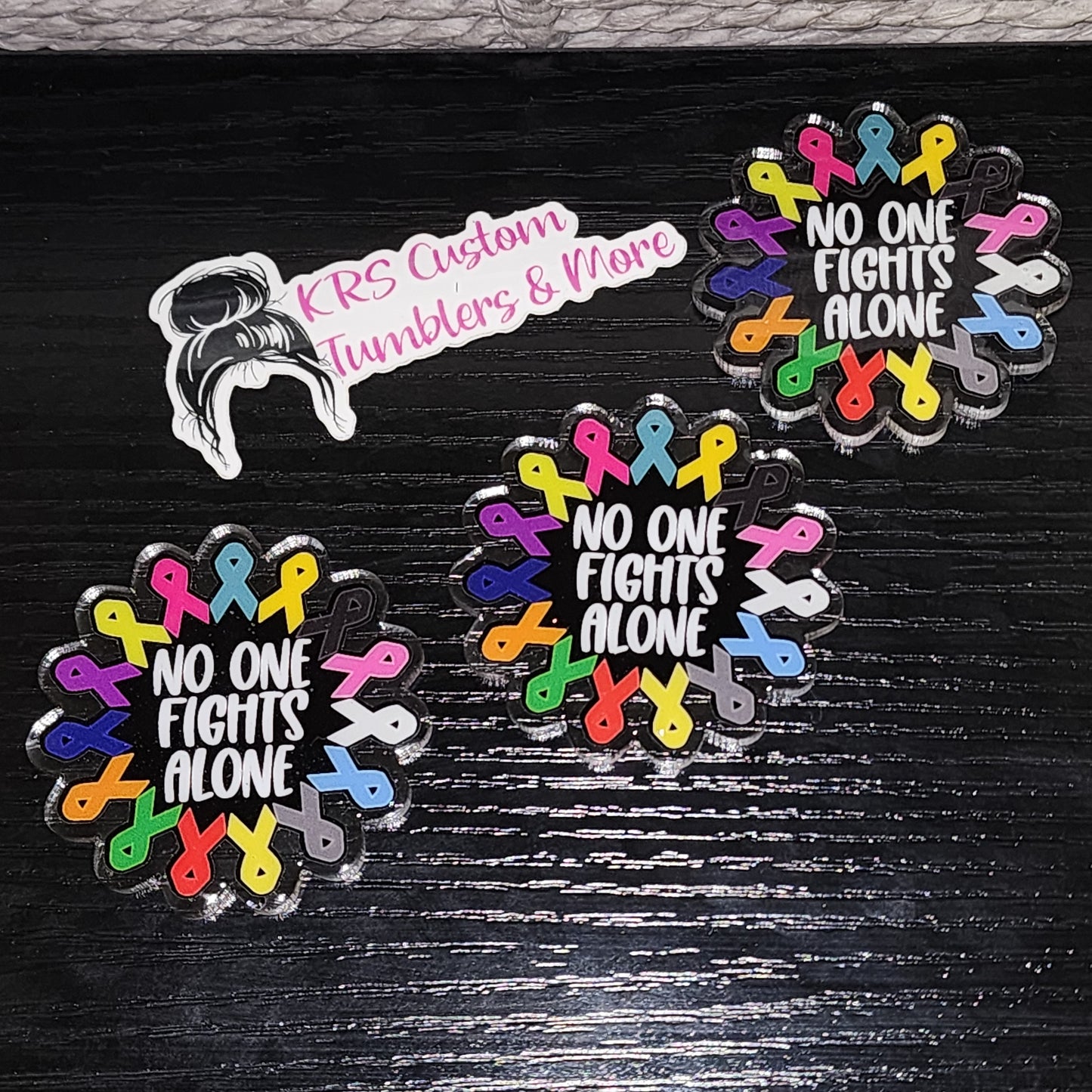 RTS Badge Reels - No One Fights Alone