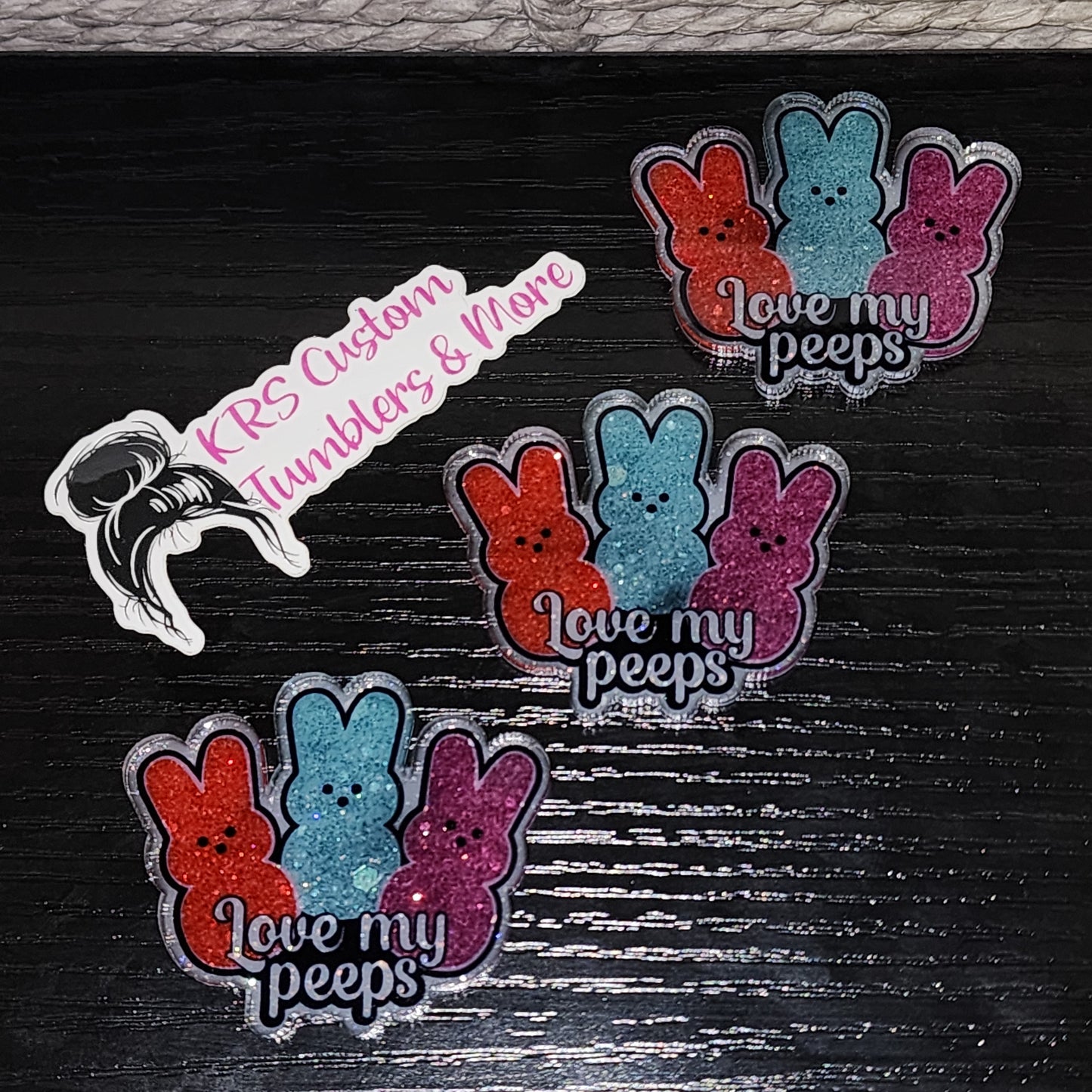 RTS Badge Reels - Love My Peeps