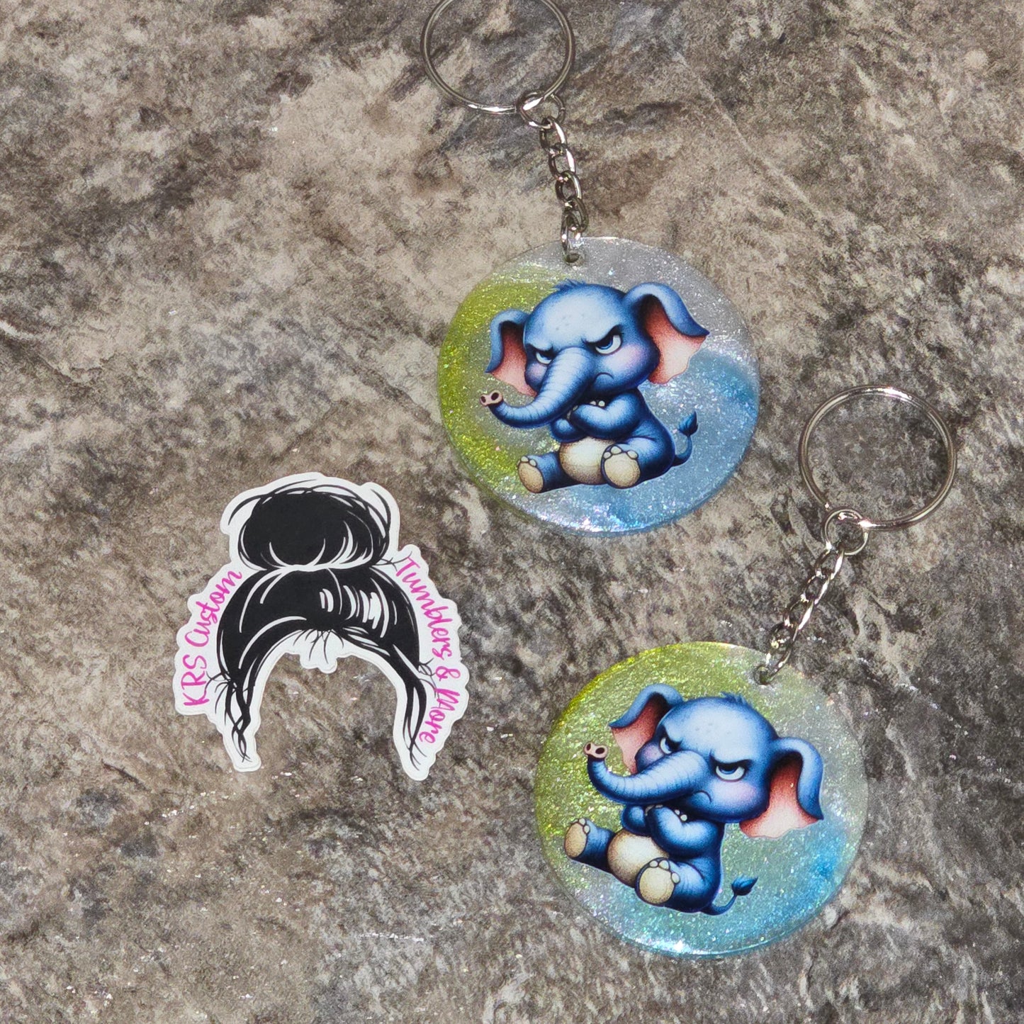 RTS Keychains - Grumpy Animals