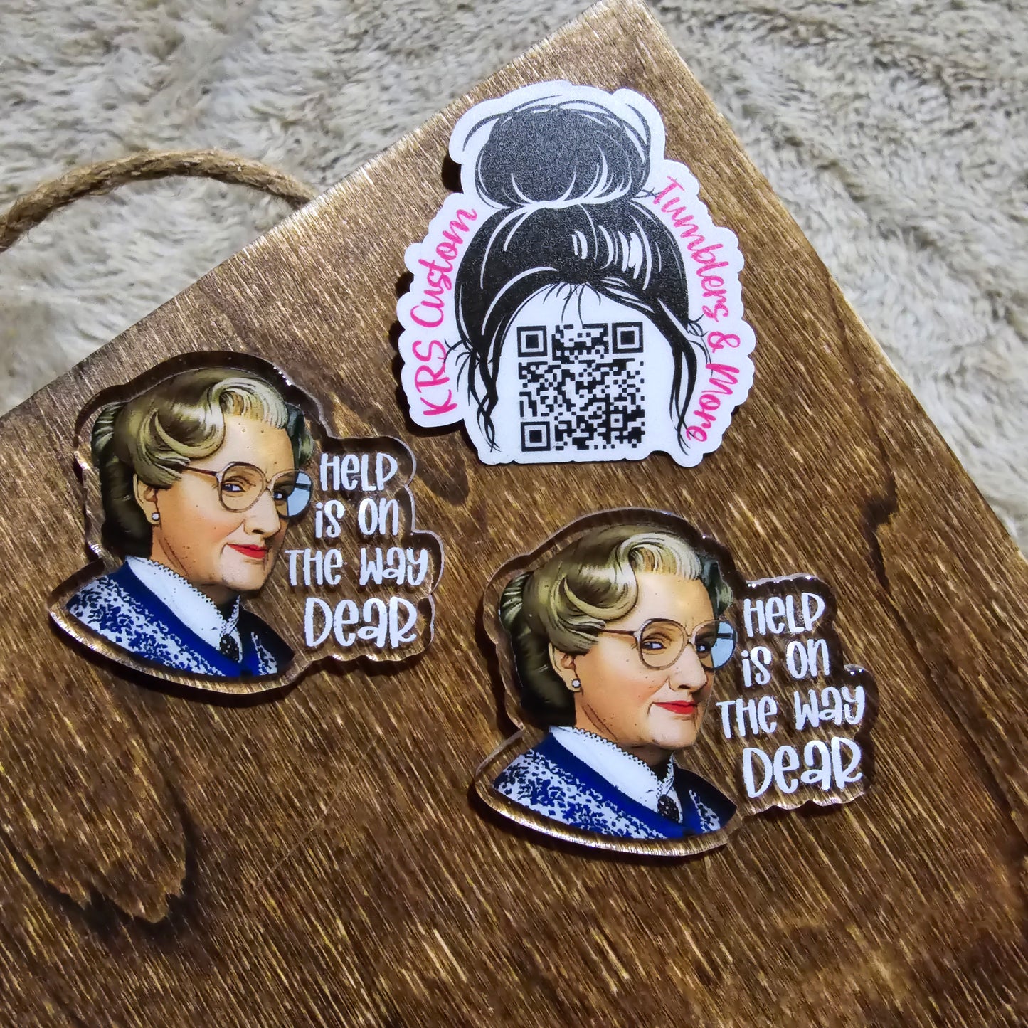 RTS Badge Reels - On my way dear