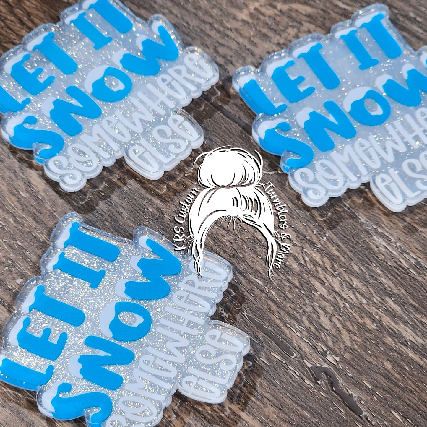 RTS Badge Reels - Let it Snow Somewhere Else