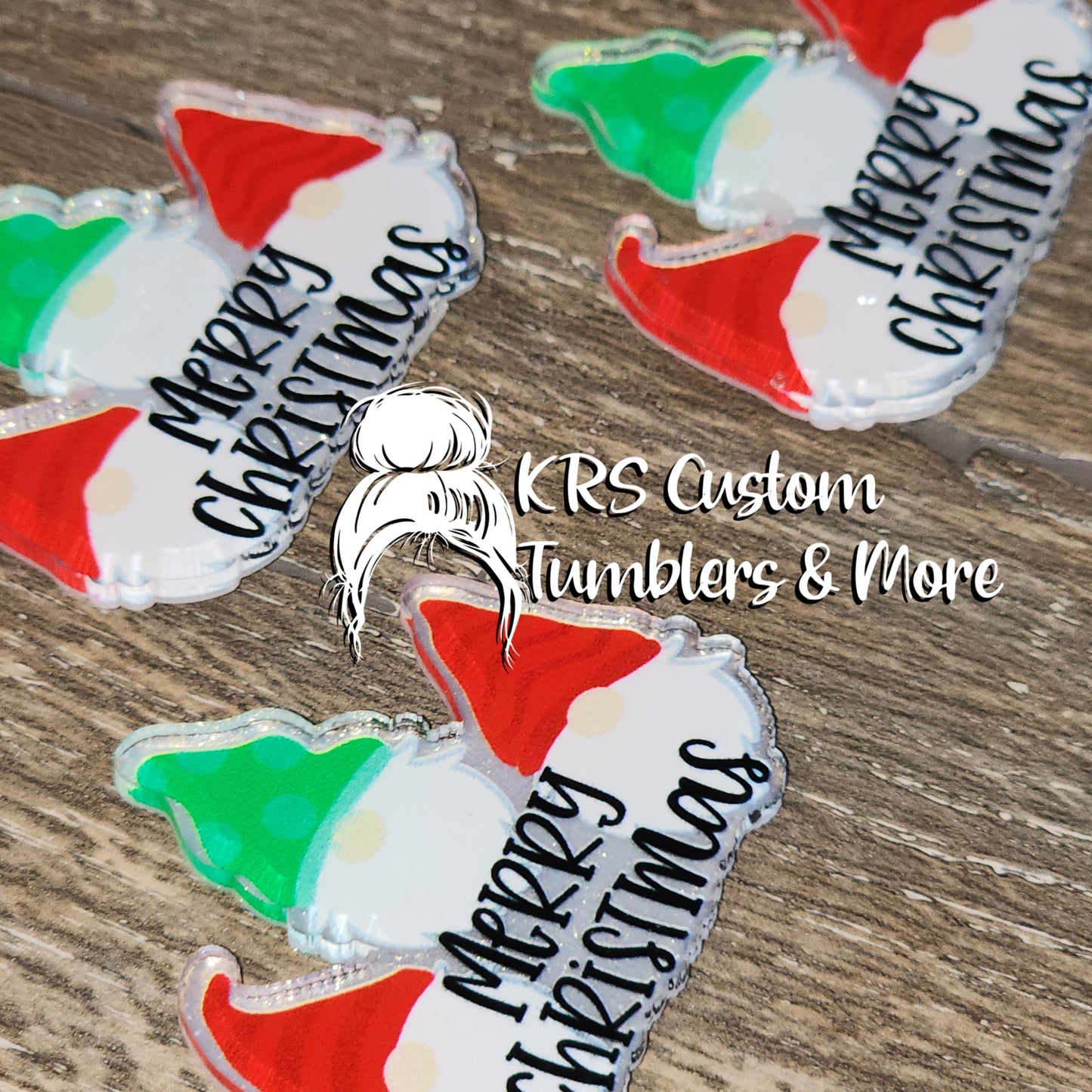 RTS Badge Reels - Merry Christmas Gnomes