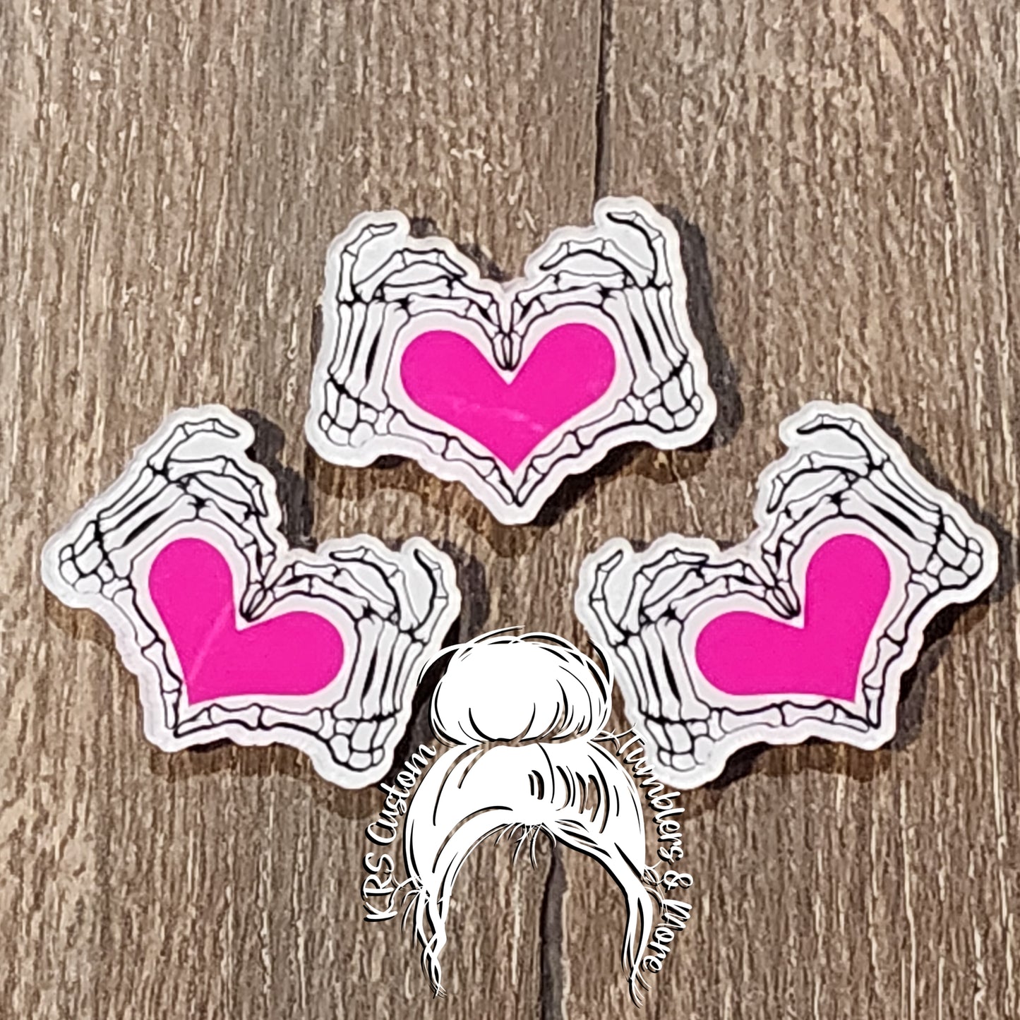 RTS Badge Reels - Skeleton Heart