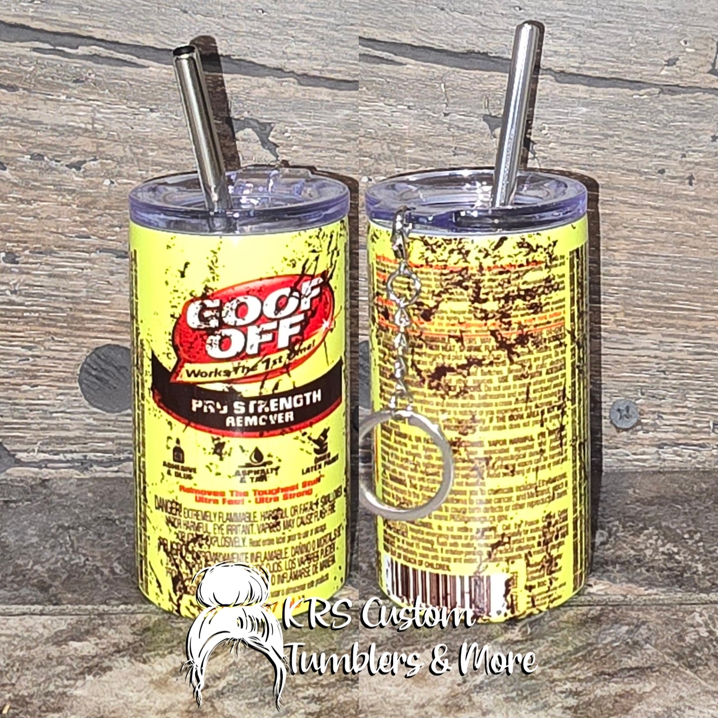 RTS 3oz Stainless Steel Shot - Goof Off