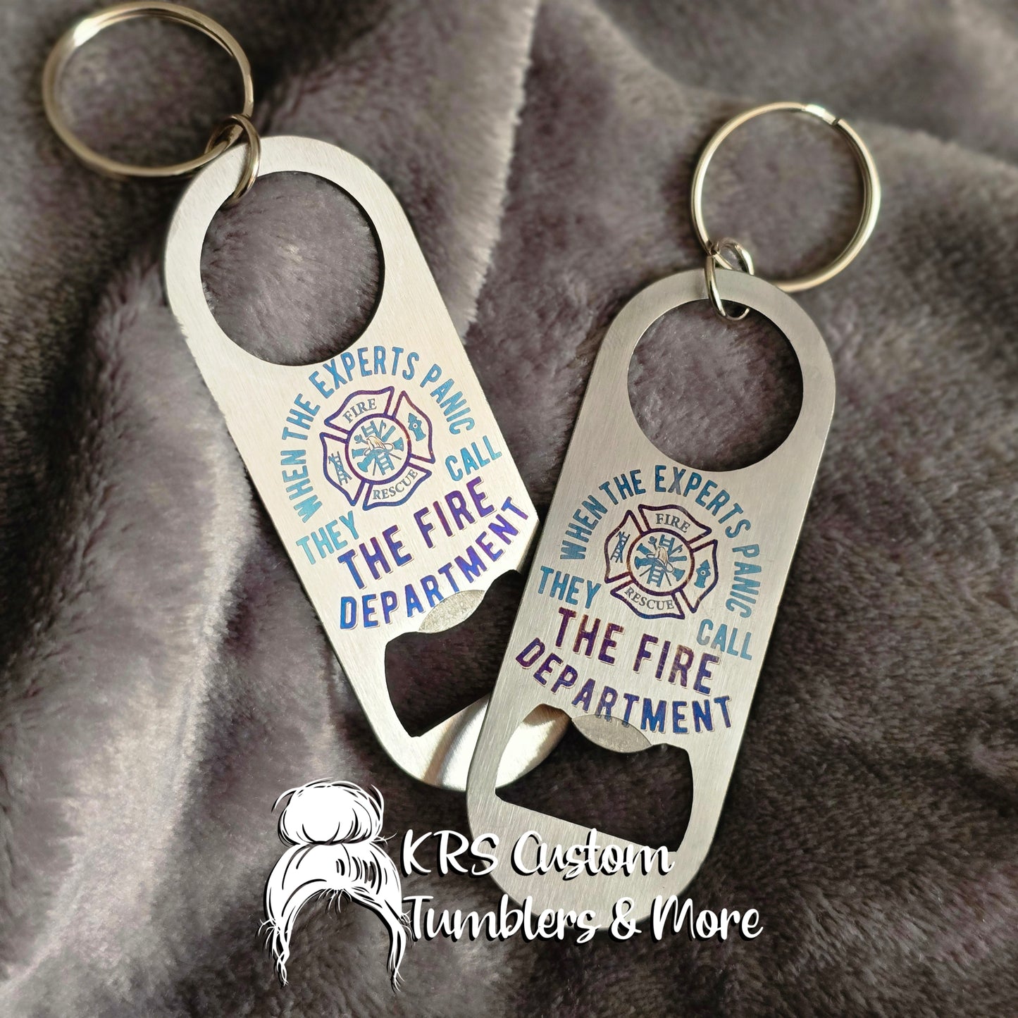 RTS Keychain Bottle Openers - Fire Dept