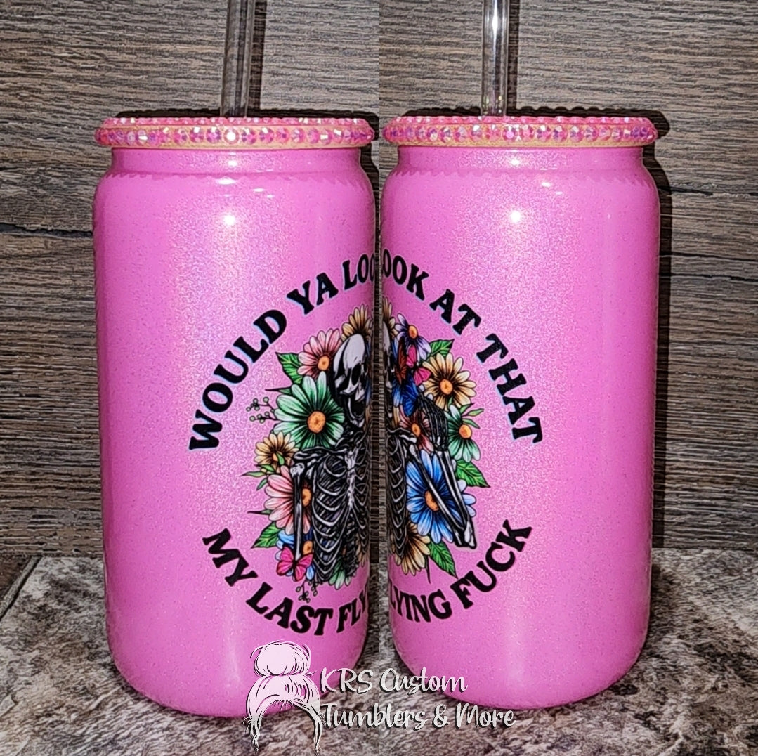 RTS 16oz Glass Can - Last Flying Fuck