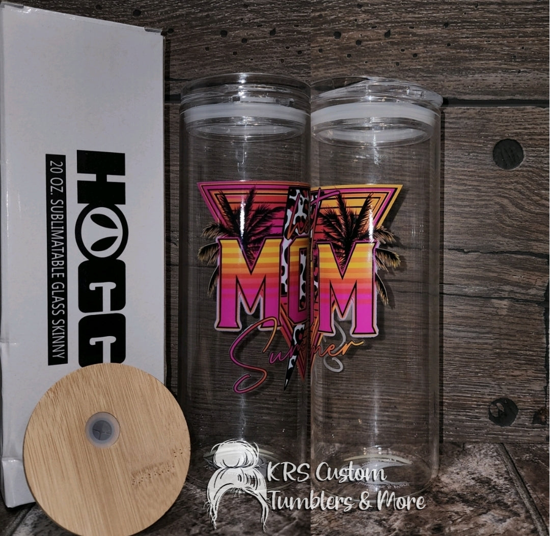 RTS 20oz Duo Glass - Hot Mom Summer