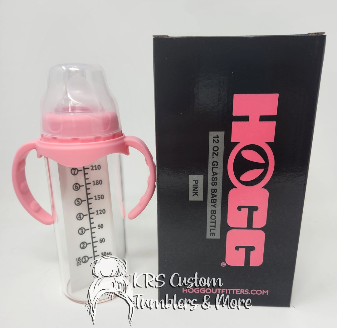 12oz Glass Baby Bottles