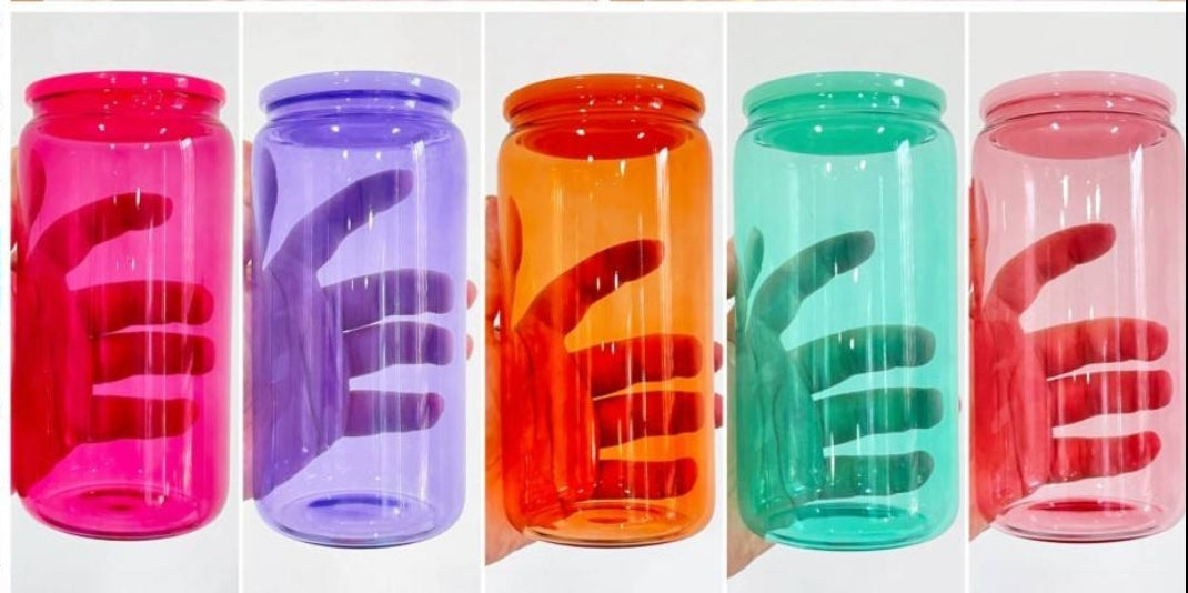 16oz Glass Cans