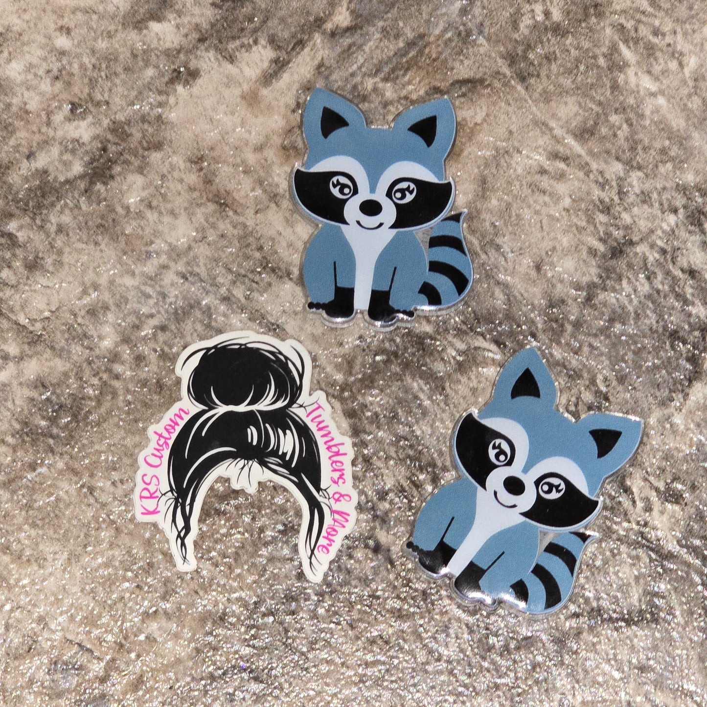 RTS Badge Reels - Sitting Racoon