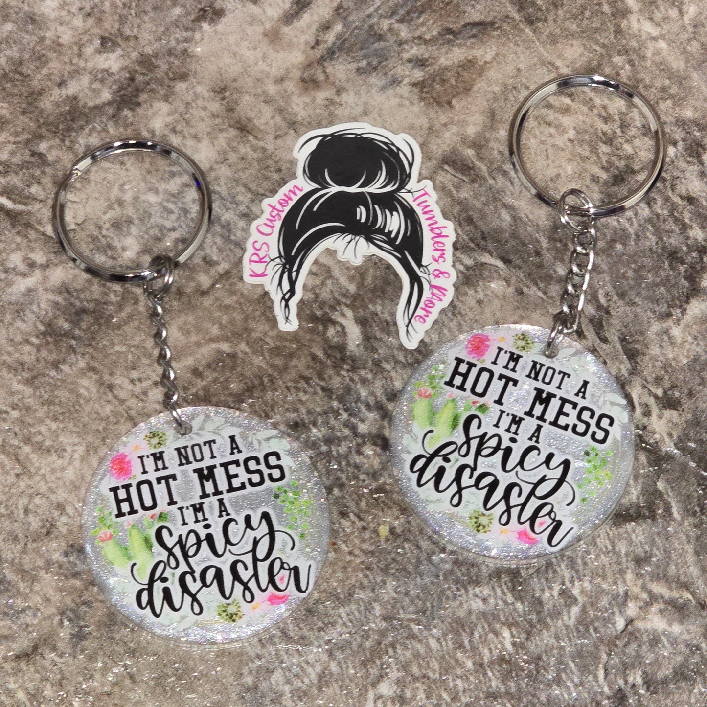 RTS Keychains - Spicy Disaster