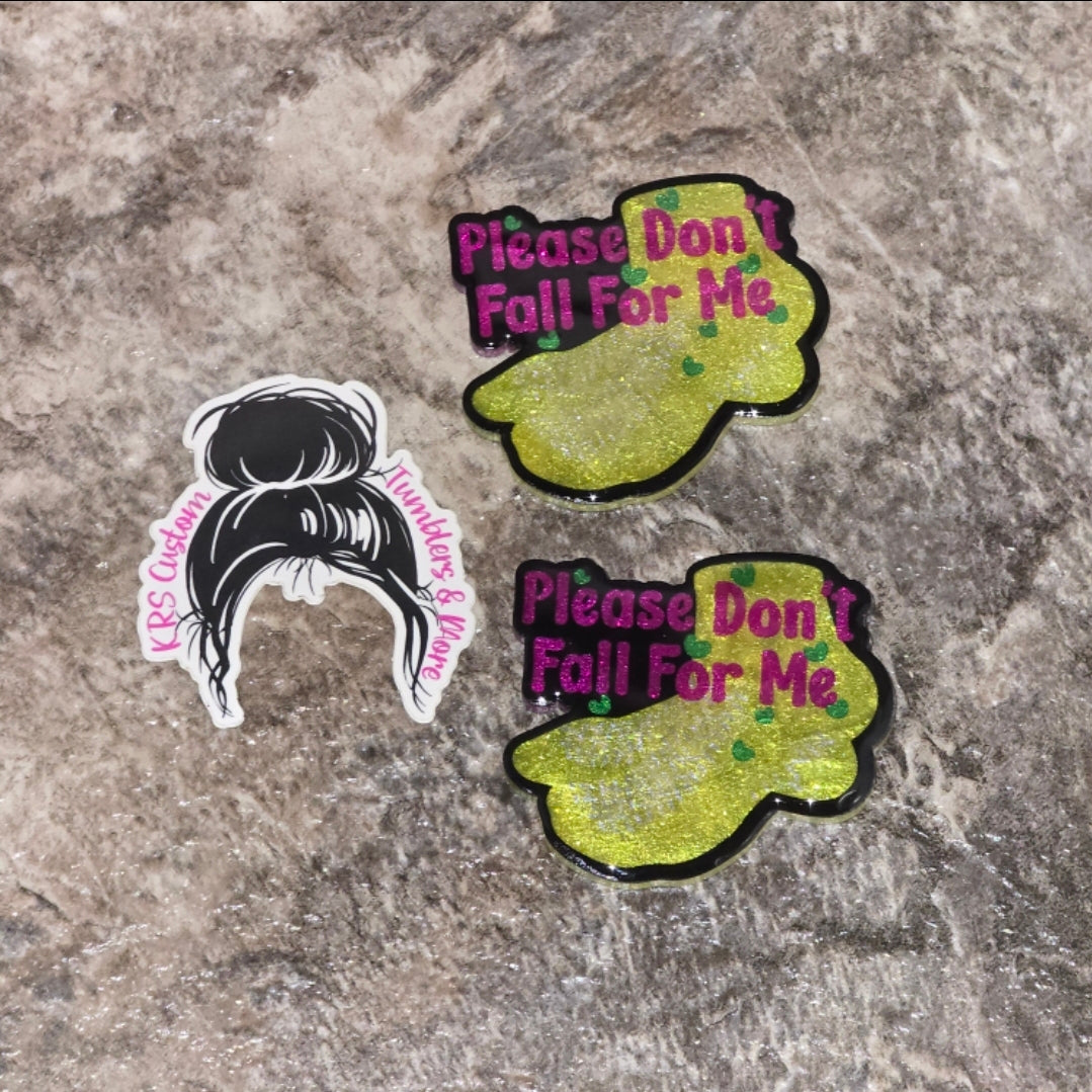 RTS Badge Reels - Please don't fall for me