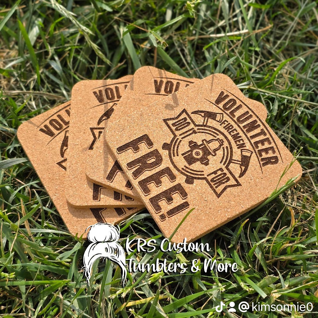 RTS Cork Coasters - Fire Dept