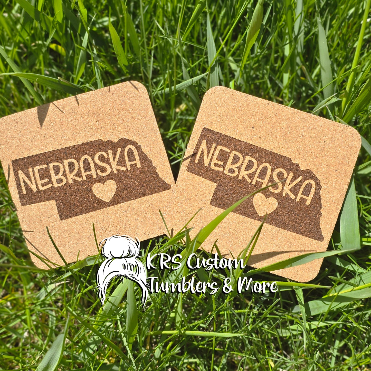 RTS Cork Coasters - Nebraska