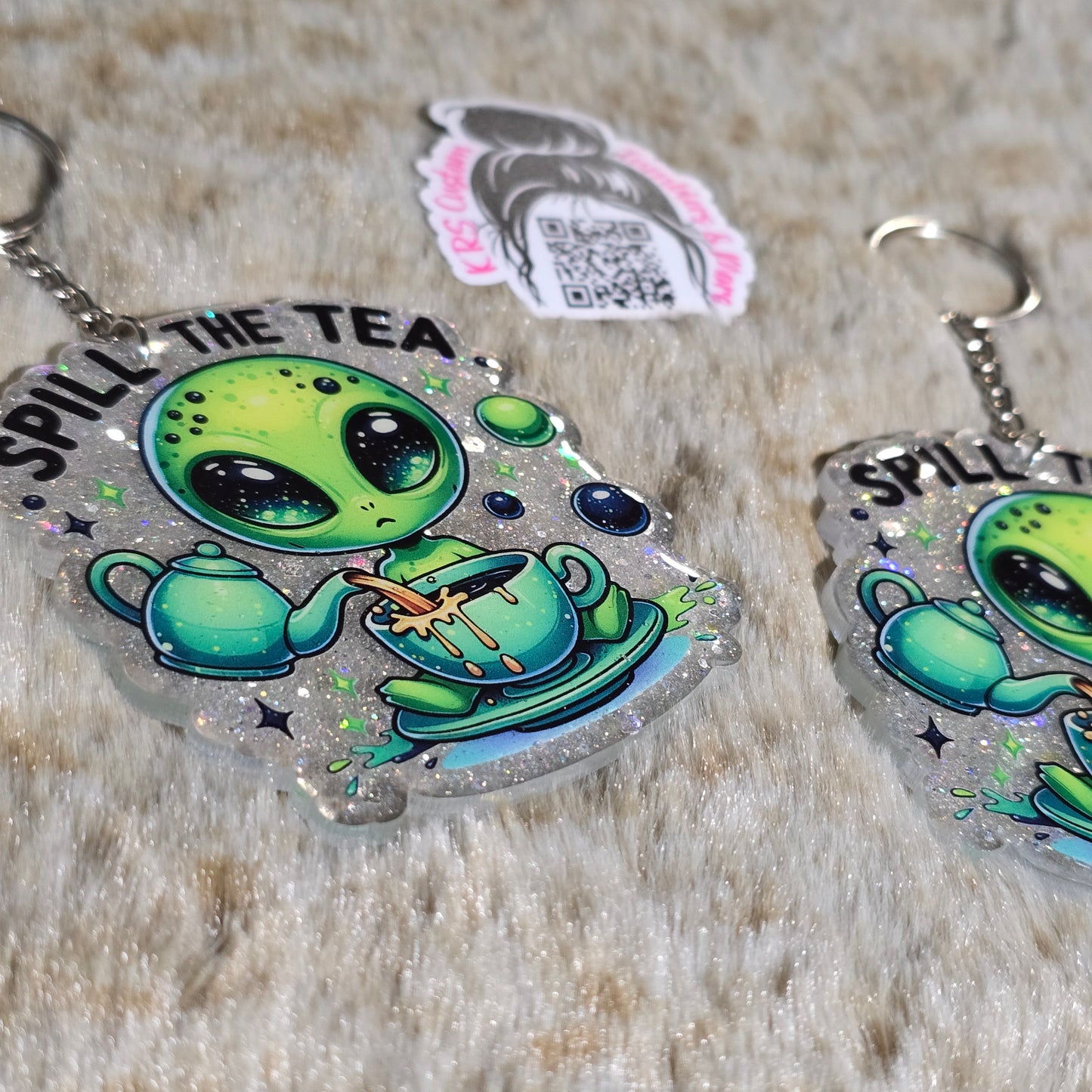 RTS Keychains - Spill the Tea
