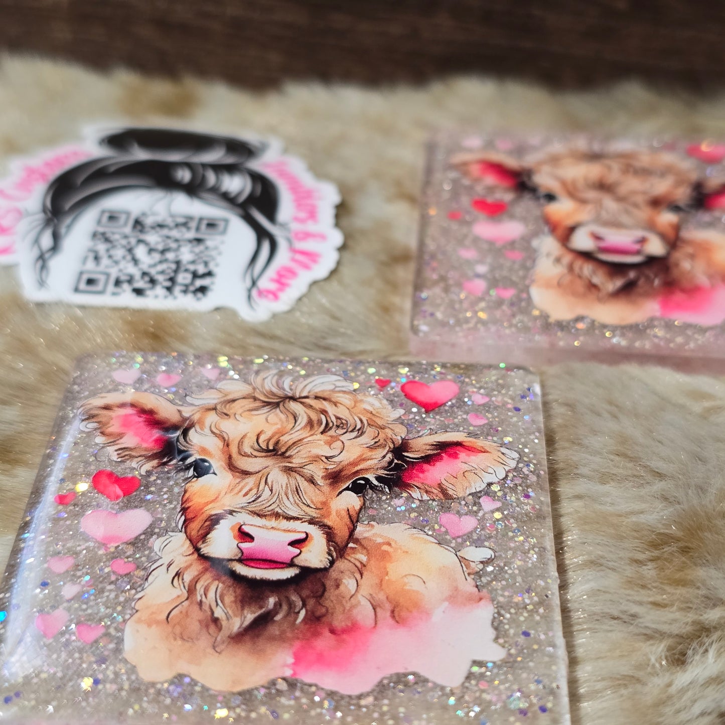 RTS Badge Reels - Valentines Calf