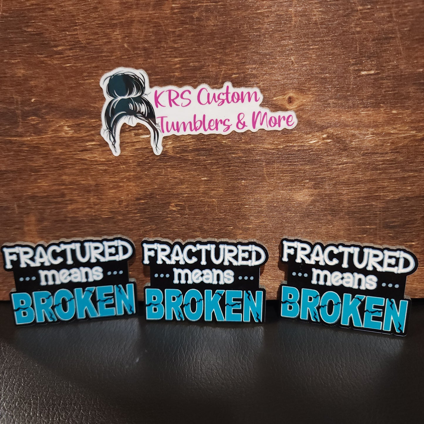 RTS Badge Reels - Fractured Means Broken