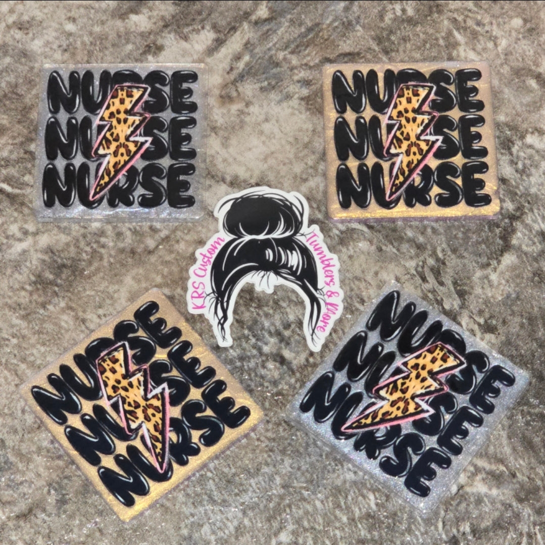 RTS Badge Reels - Nurse Bolt