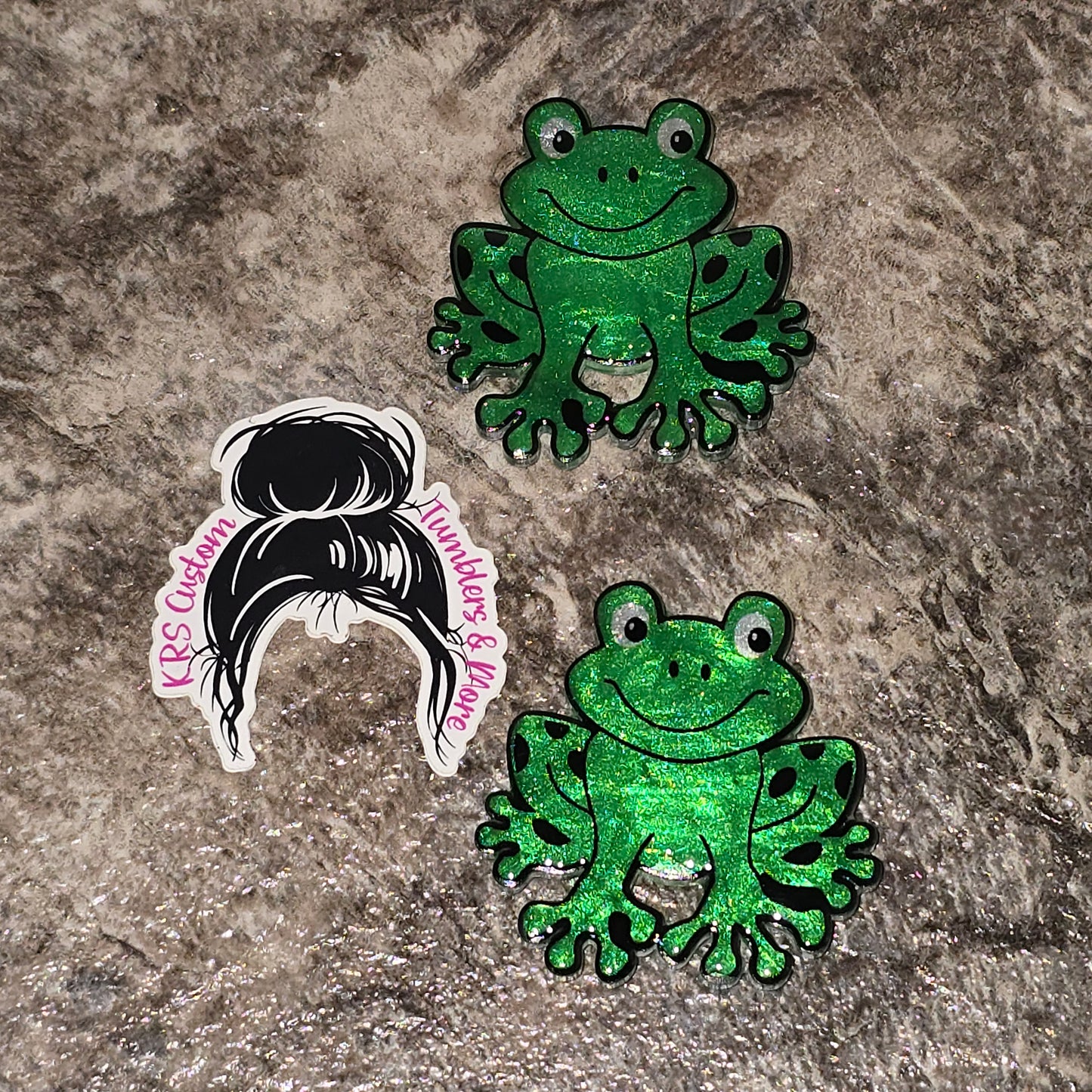 RTS Badge Reels - Sitting Frog