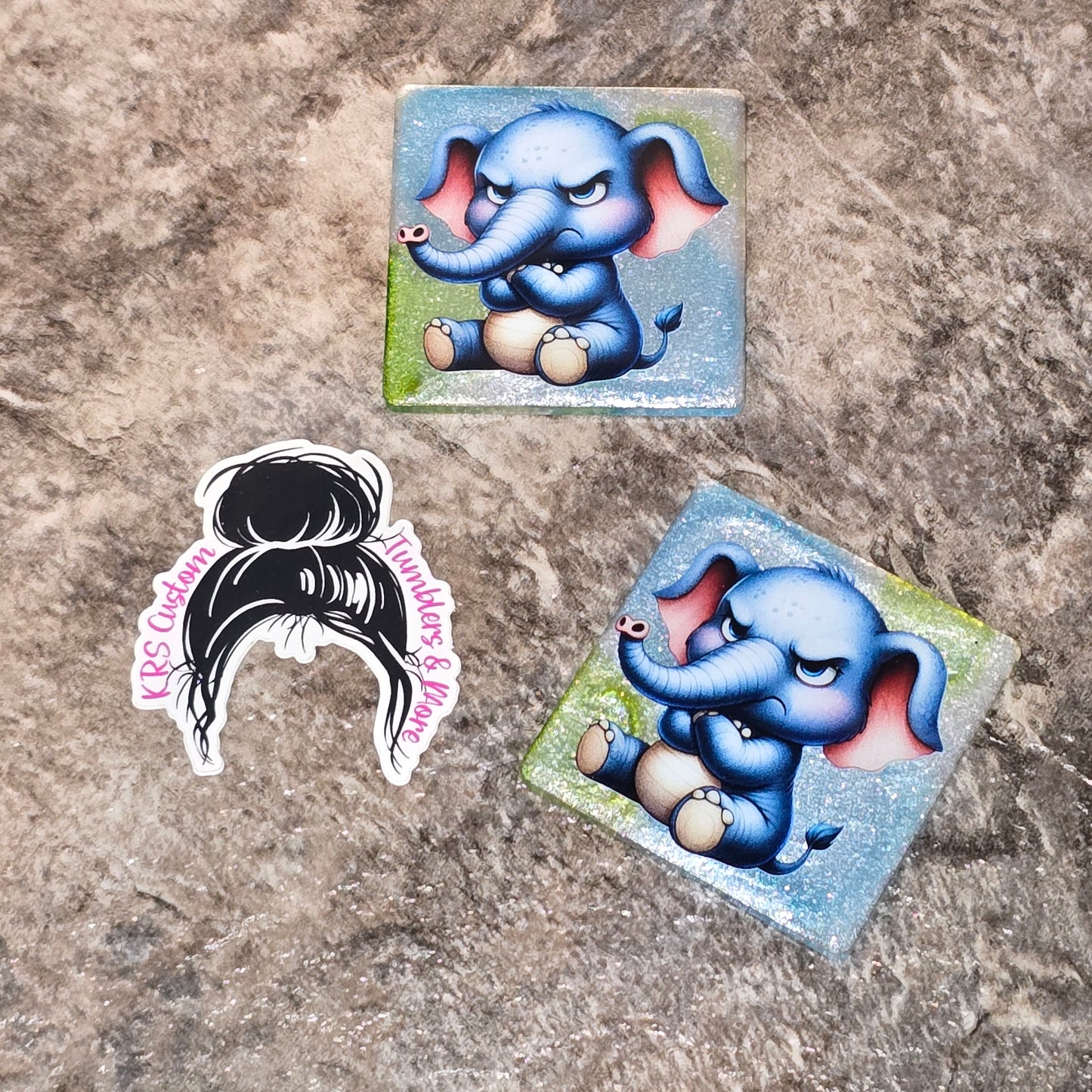 RTS Badge Reels - Grumpy Animals