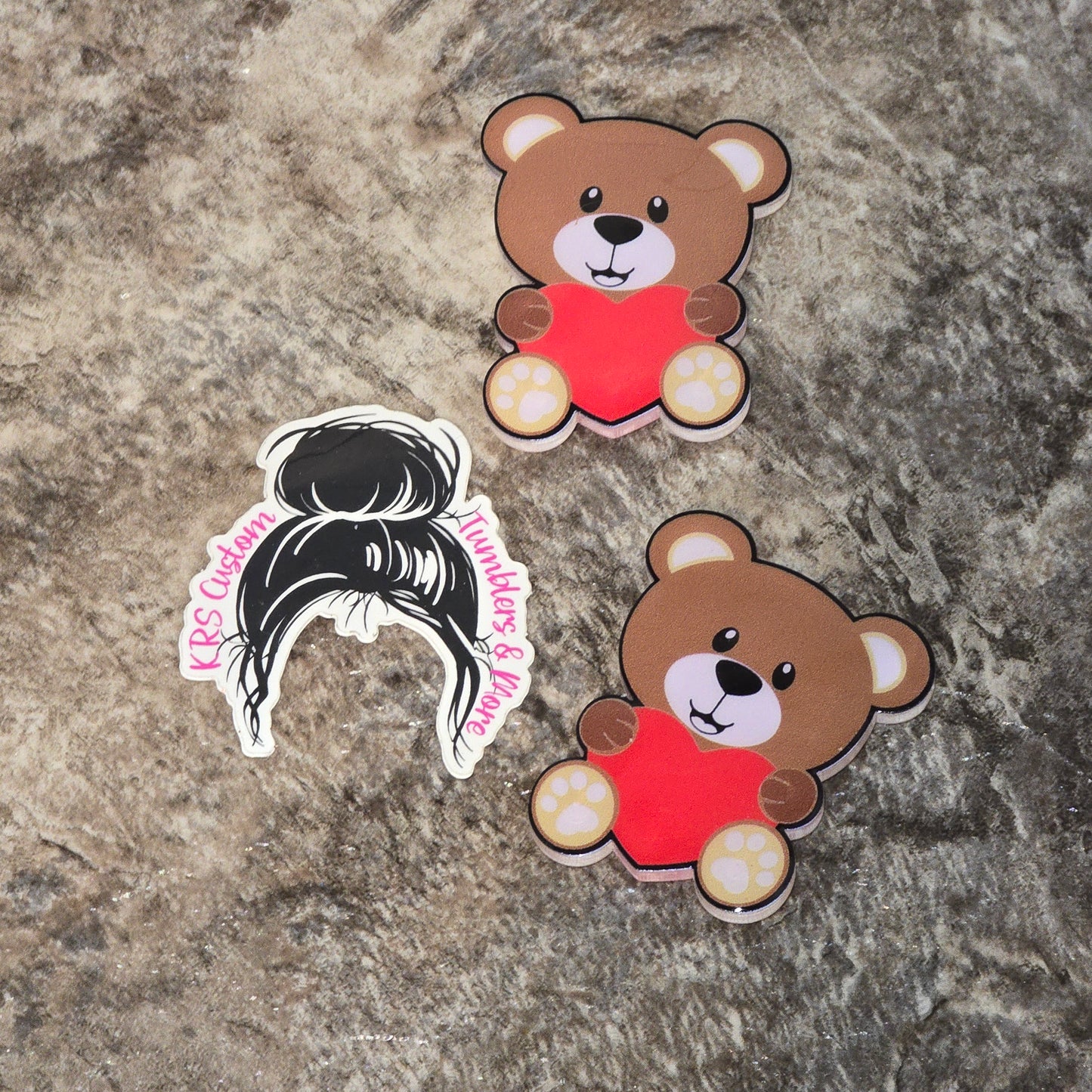RTS Badge Reels - Teddy with Heart