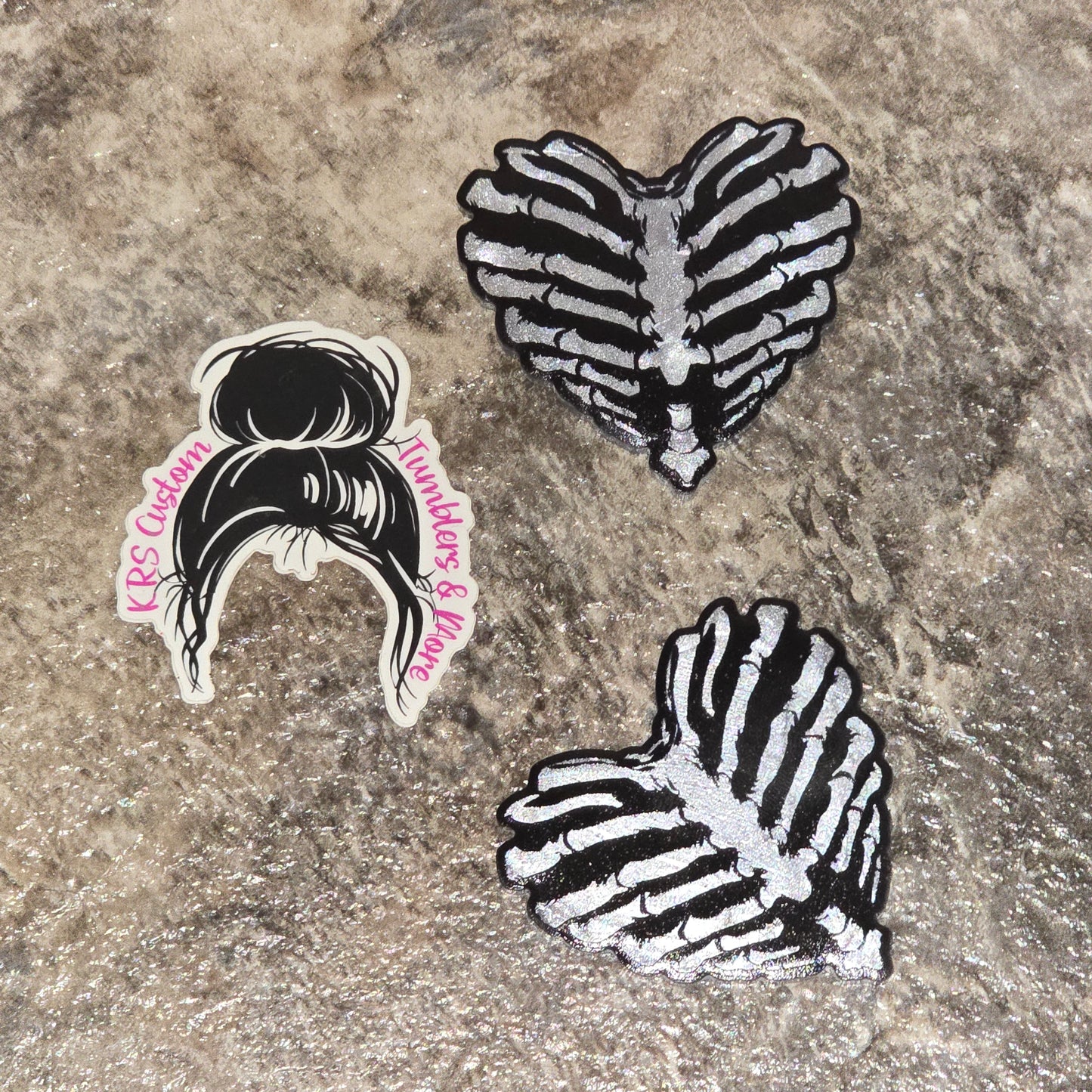 RTS Badge Reels - Heart Ribcage