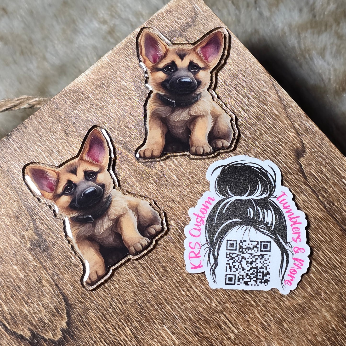 RTS Badge Reels - German Shepard