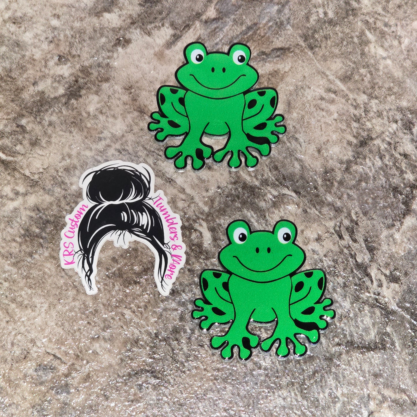 RTS Badge Reels - Sitting Frog