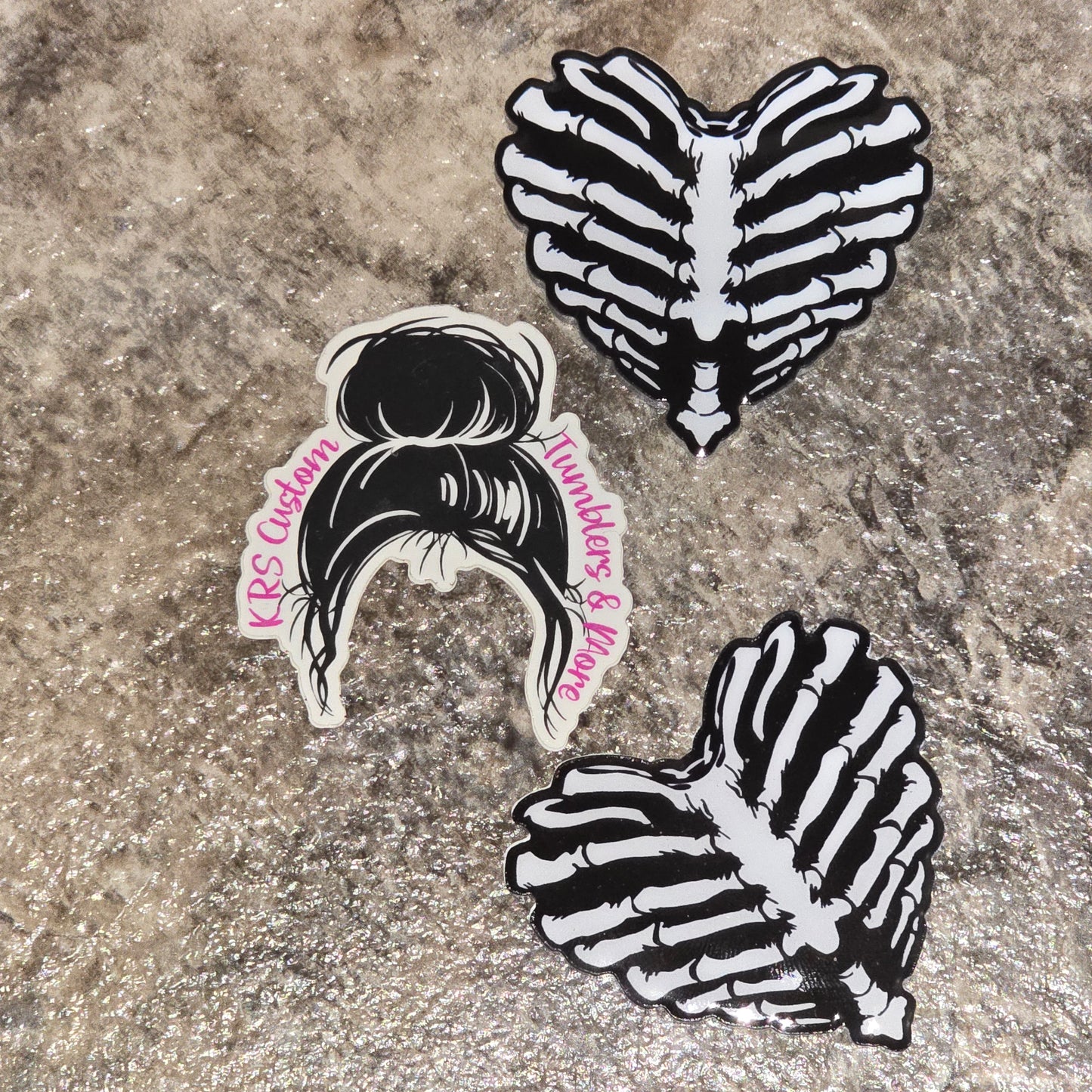 RTS Badge Reels - Heart Ribcage