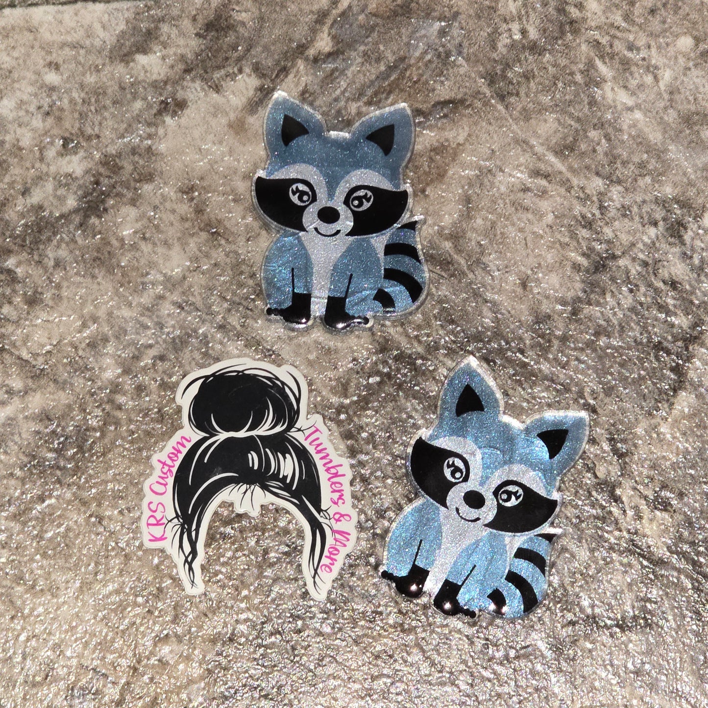 RTS Badge Reels - Sitting Racoon