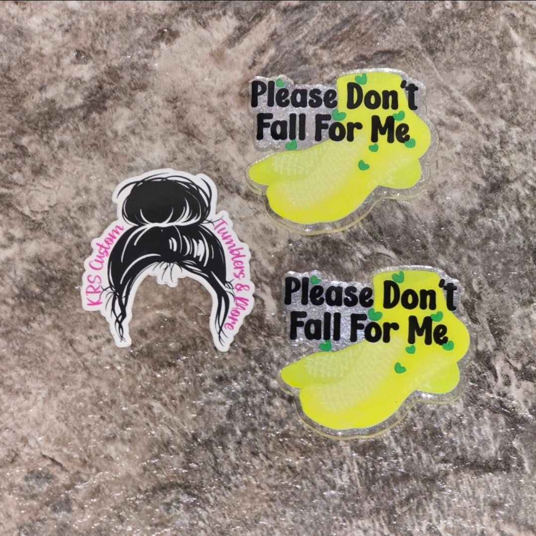RTS Badge Reels - Please don't fall for me