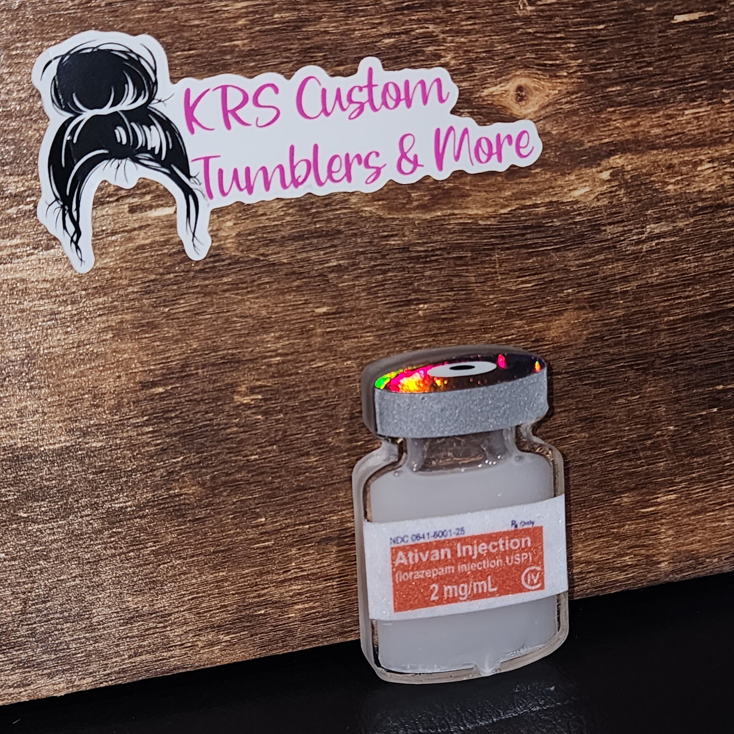 RTS Badge Reels - Medication Vial - Shaker