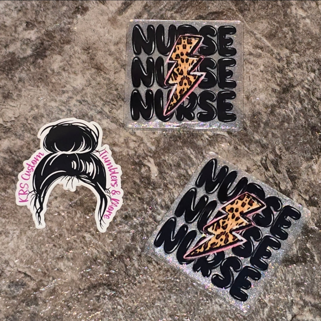RTS Badge Reels - Nurse Bolt