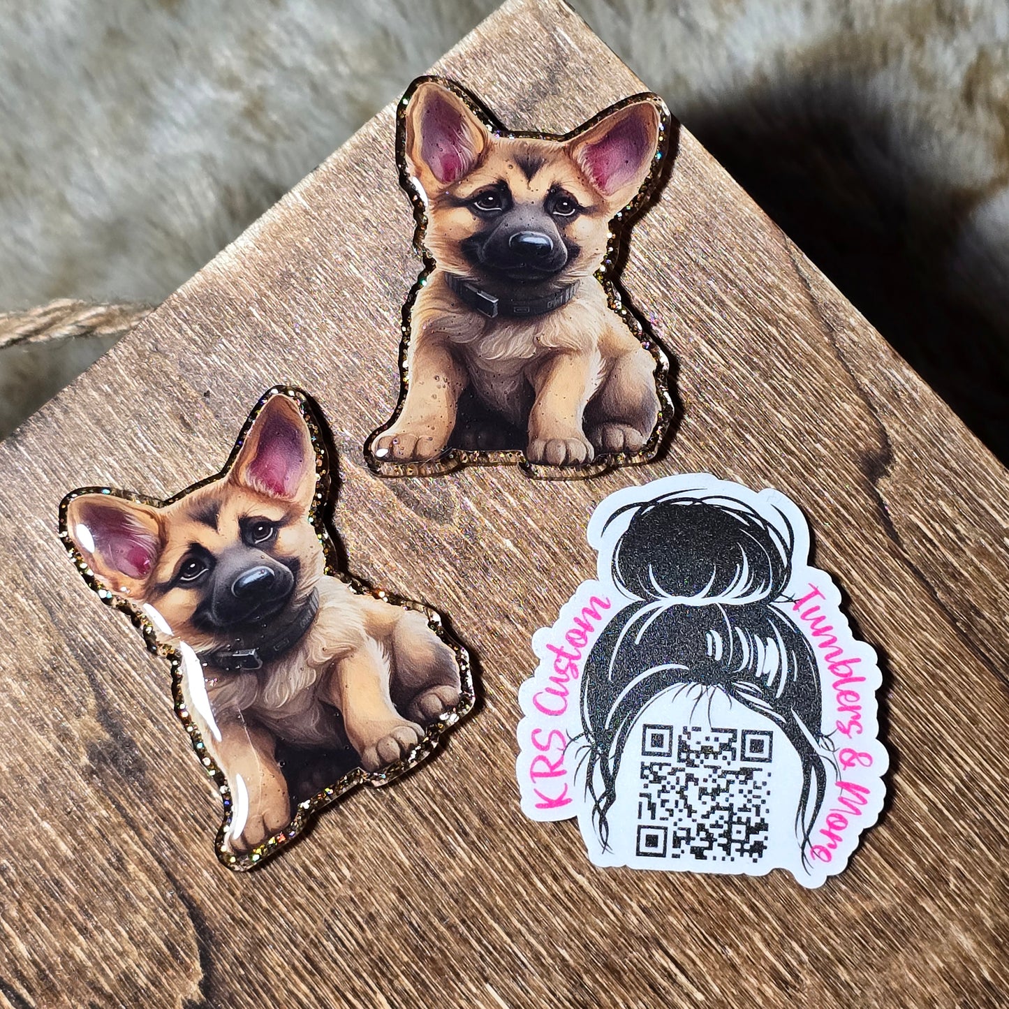 RTS Badge Reels - German Shepard