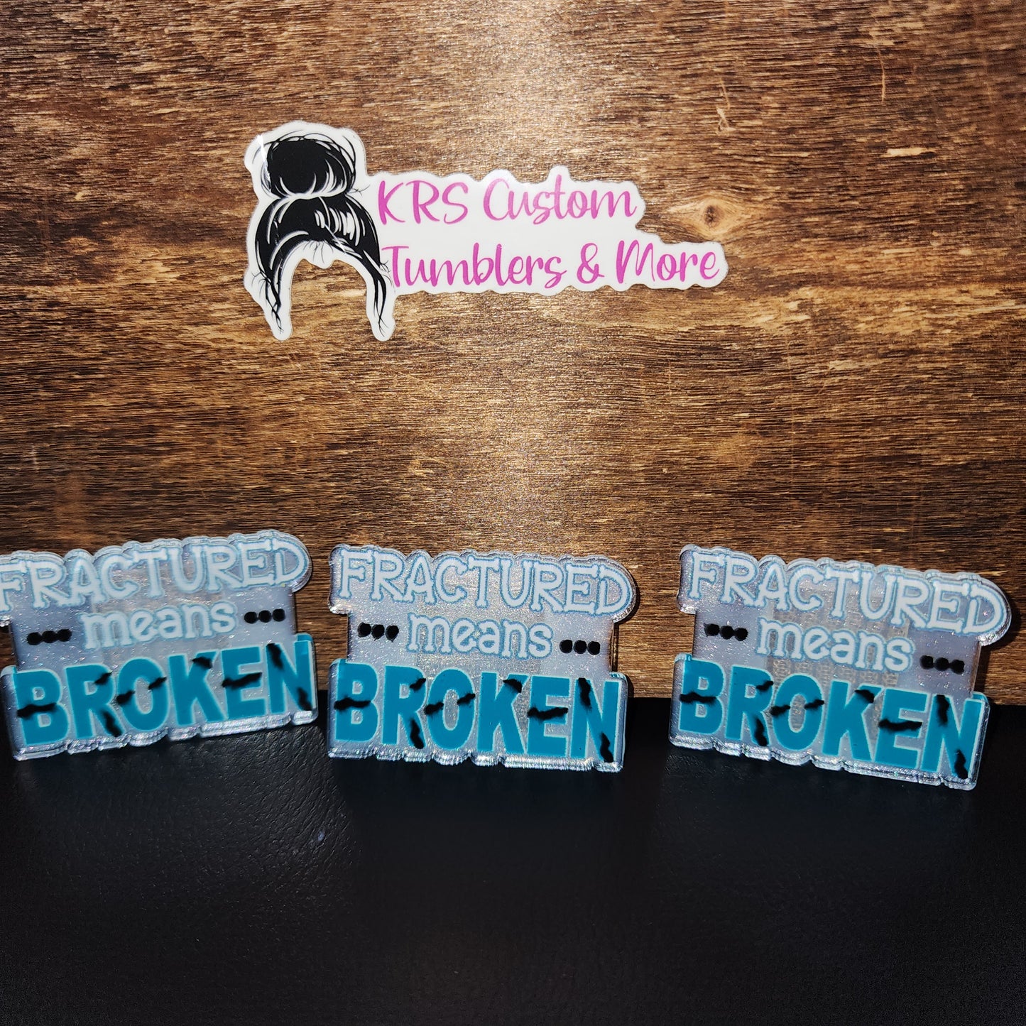 RTS Badge Reels - Fractured Means Broken