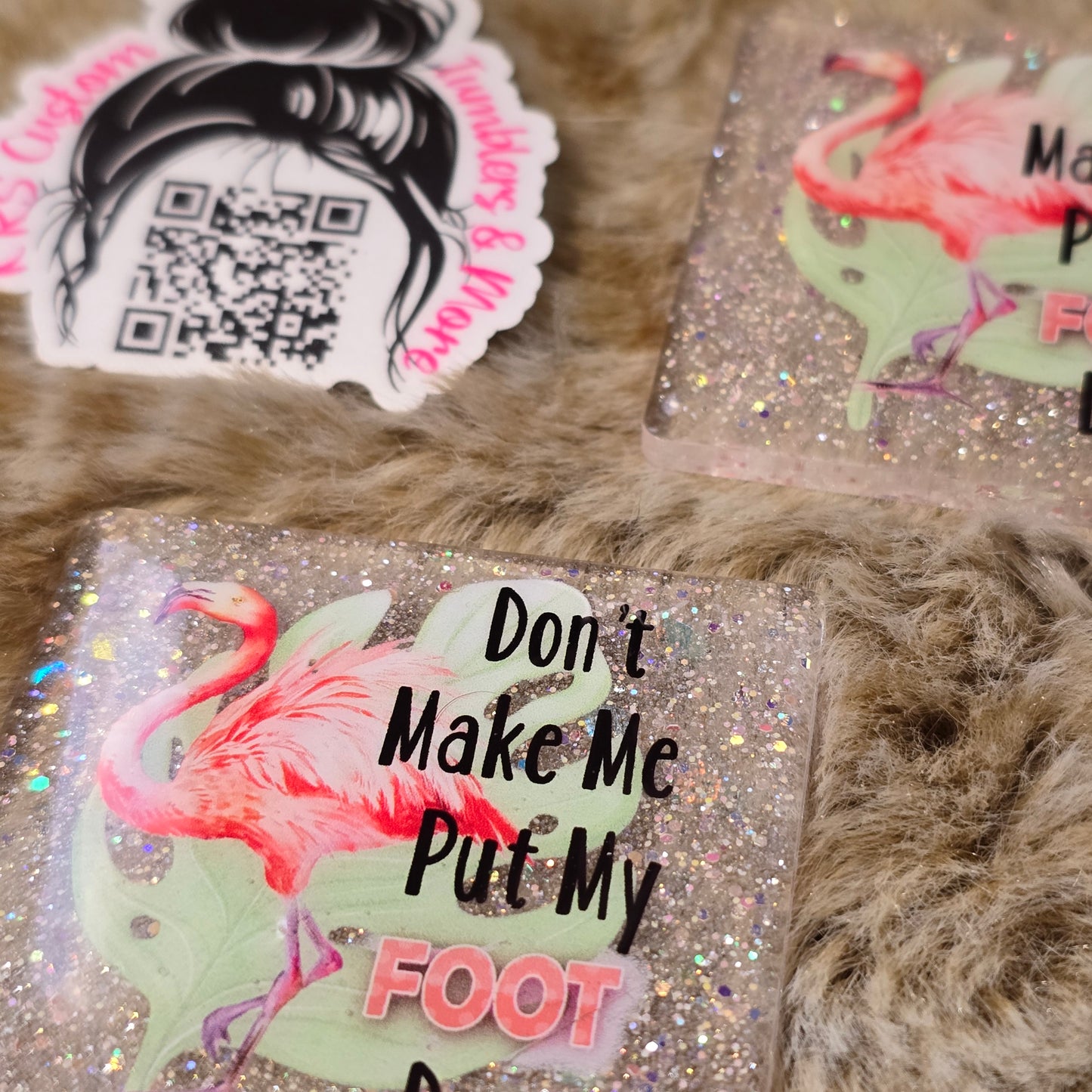 RTS Badge Reels - Dont make me put my foot down