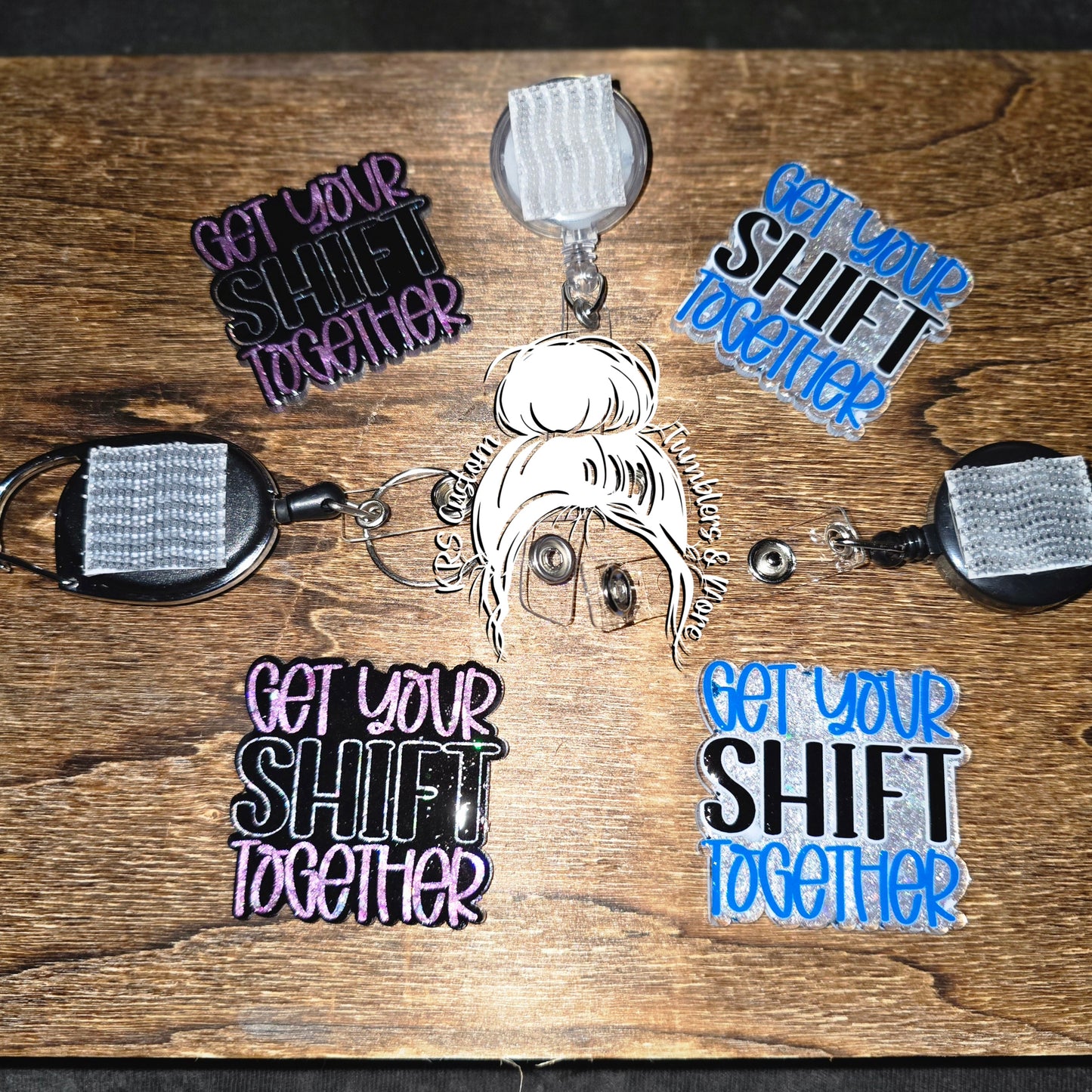 RTS Badge Reels - Get Your Shift Together