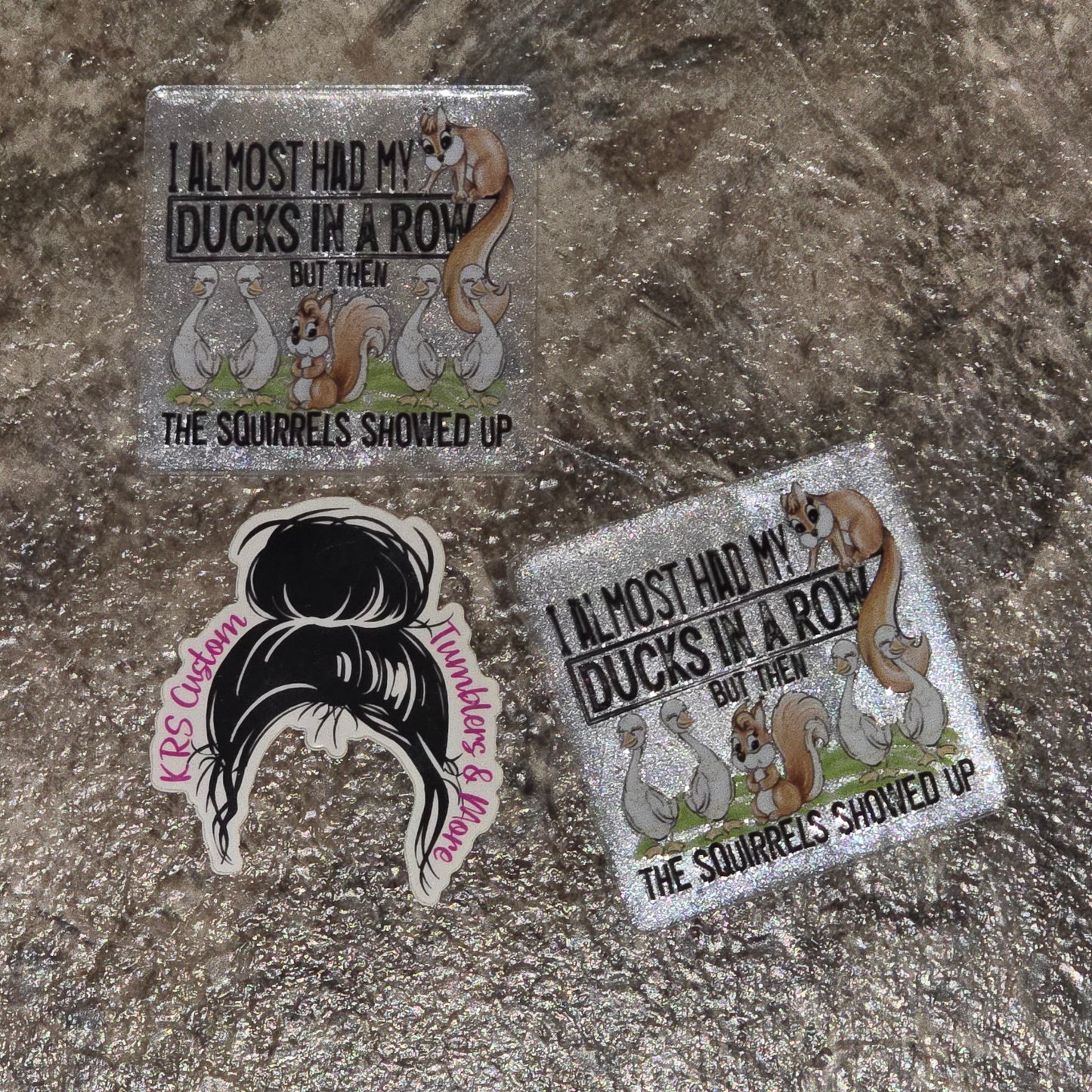 RTS Badge Reels - Ducks in a row... SQUIRREL