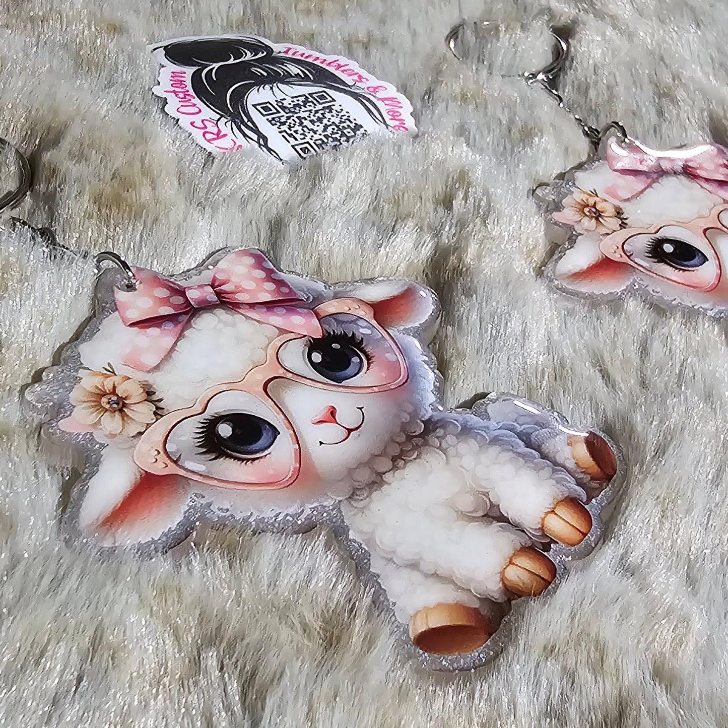 RTS Keychains - Cute Lamb