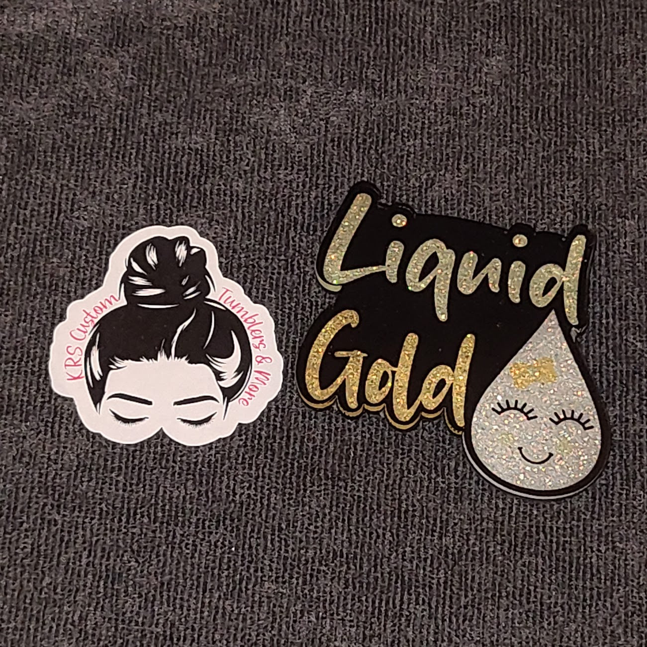 RTS Badge Reels - Liquid Gold